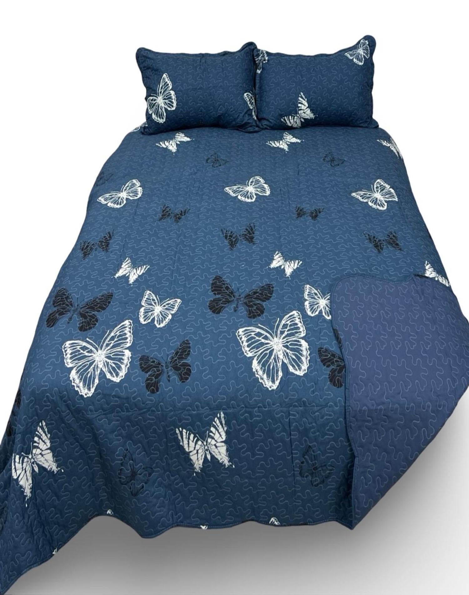 CUBRECAMA MULTICOLOR QUILT LUMINOSO 2 PLAZAS VERANO L3 - 1