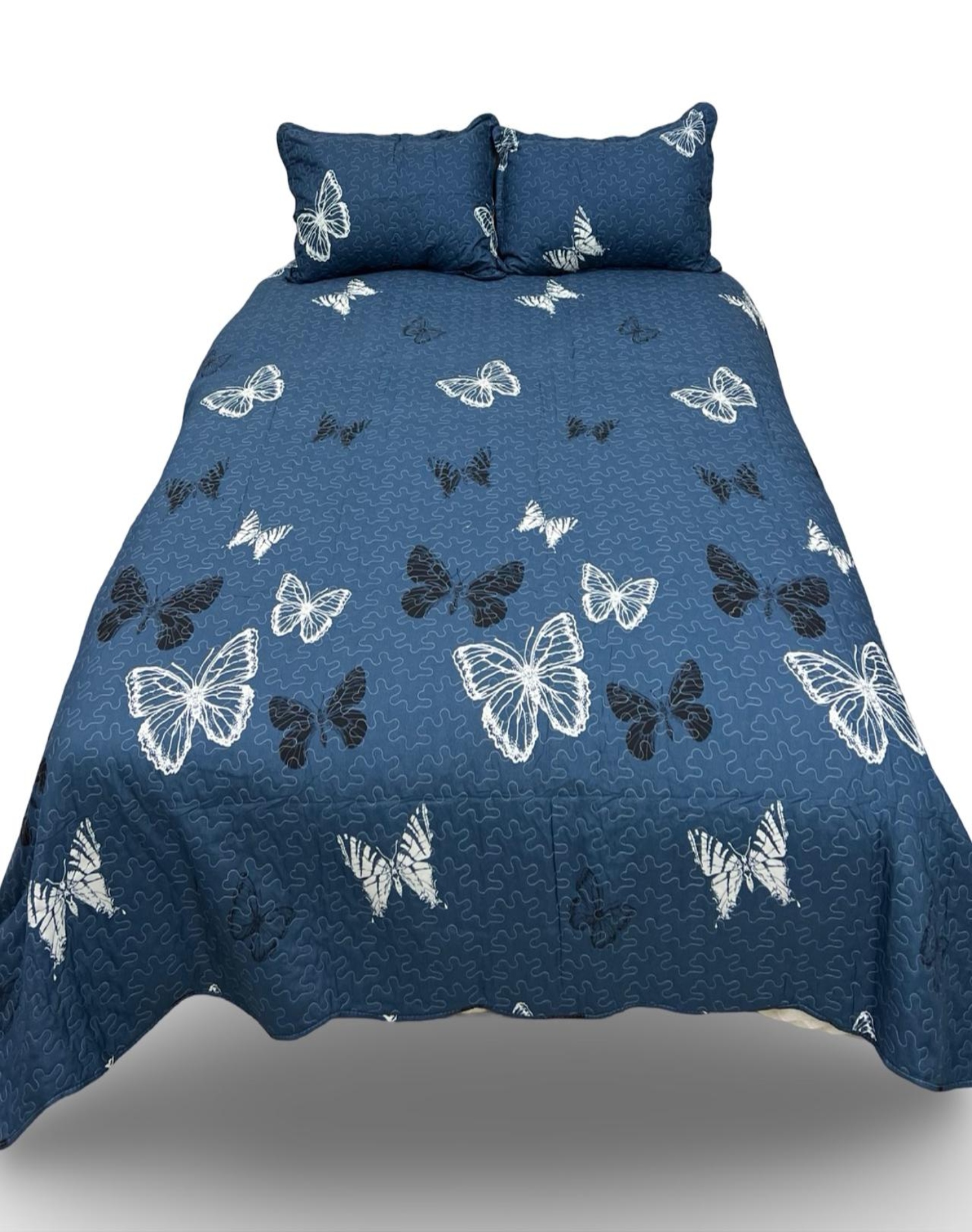 CUBRECAMA MULTICOLOR QUILT LUMINOSO 2 PLAZAS VERANO L3 - 2