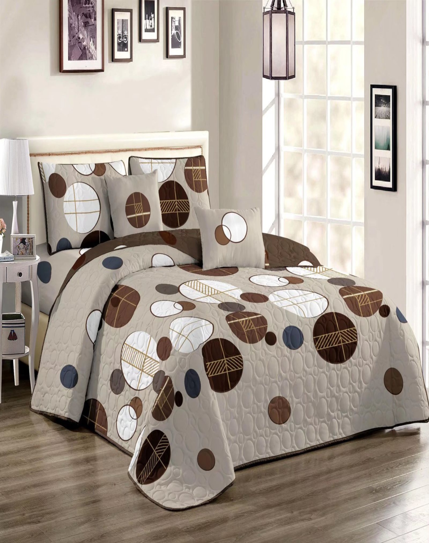 QUILT MULTICOLOR REVERSIBLE VERANO DISEÑO FRESCO D19 - 3