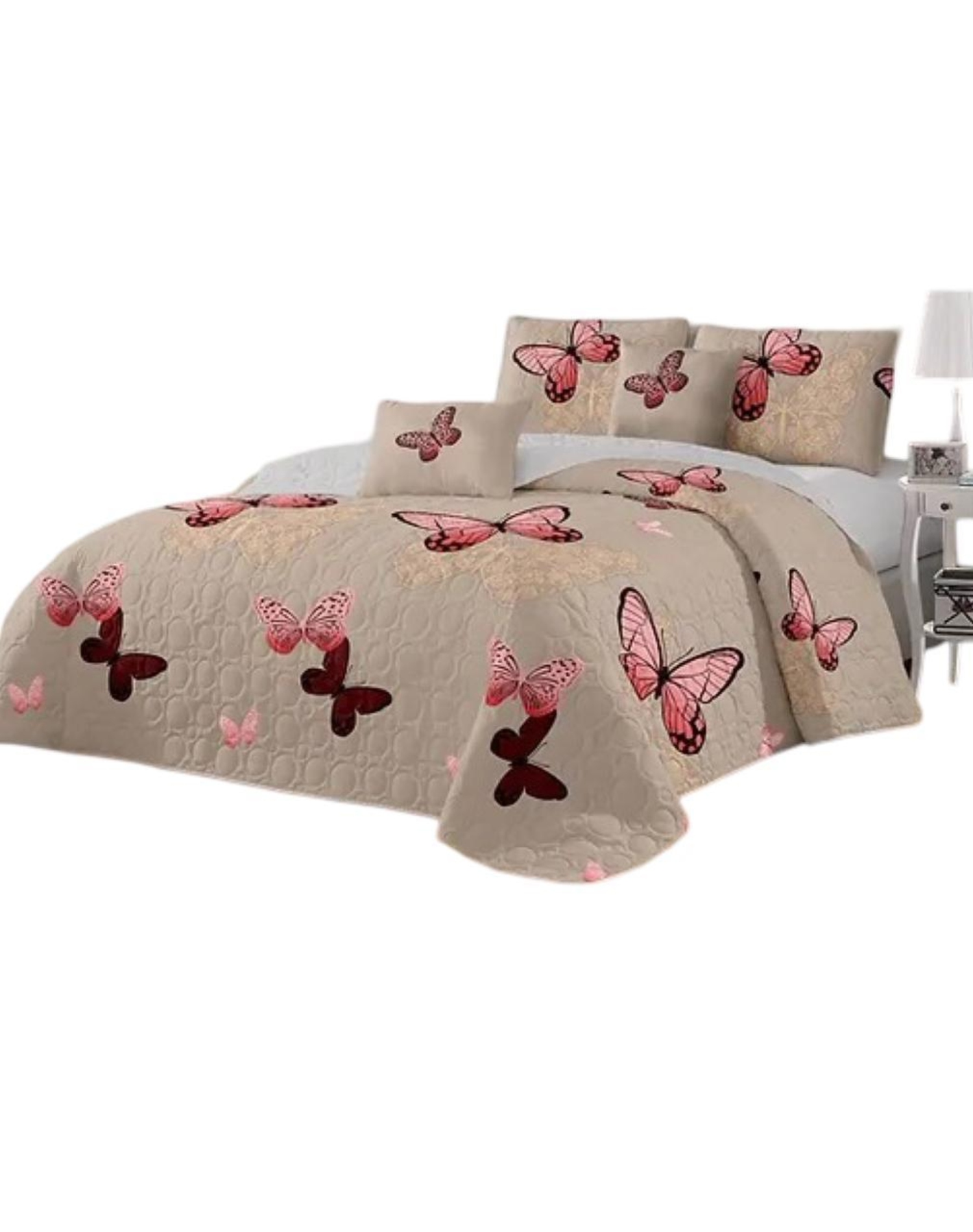 CUBRECAMA MULTICOLOR QUILT 2 PLAZAS VERANO LIGERO Y SUAVE E22 - 2
