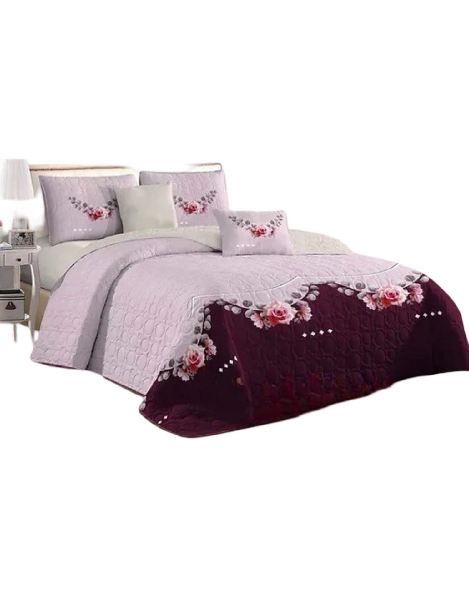 CUBRECAMA MULTICOLOR QUILT 2 PLAZAS VERANO LIGERO Y SUAVE E19 - 2