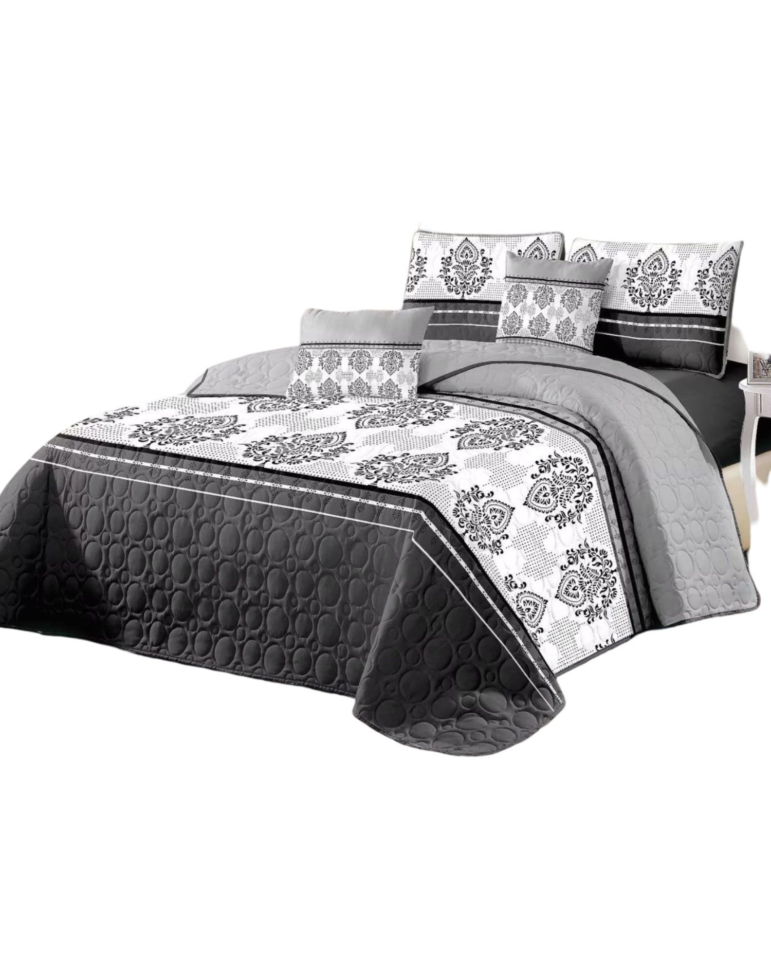 QUILT MULTICOLOR REVERSIBLE VERANO DISEÑO FRESCO D21 - 1