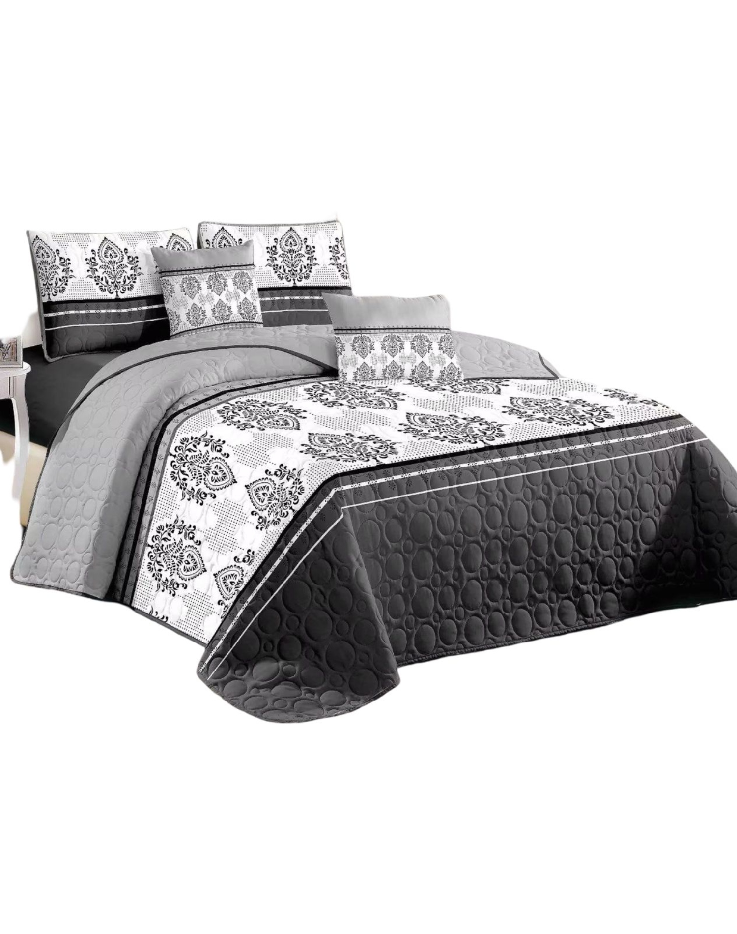 QUILT MULTICOLOR REVERSIBLE VERANO DISEÑO FRESCO D21 - 2