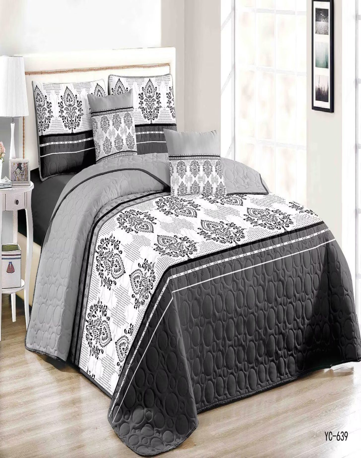 QUILT MULTICOLOR REVERSIBLE VERANO DISEÑO FRESCO D21 - 3