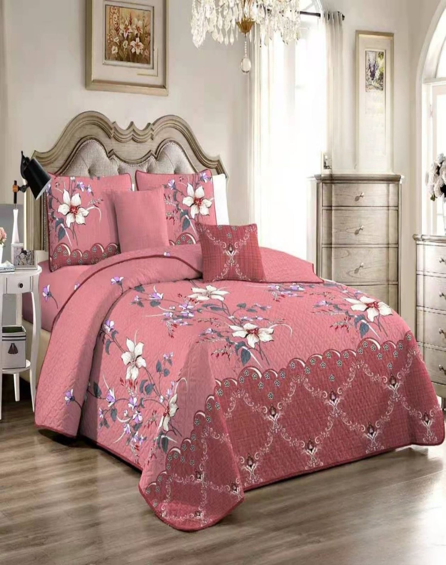 QUILT MULTICOLOR REVERSIBLE VERANO DISEÑO FRESCO D5 - 3