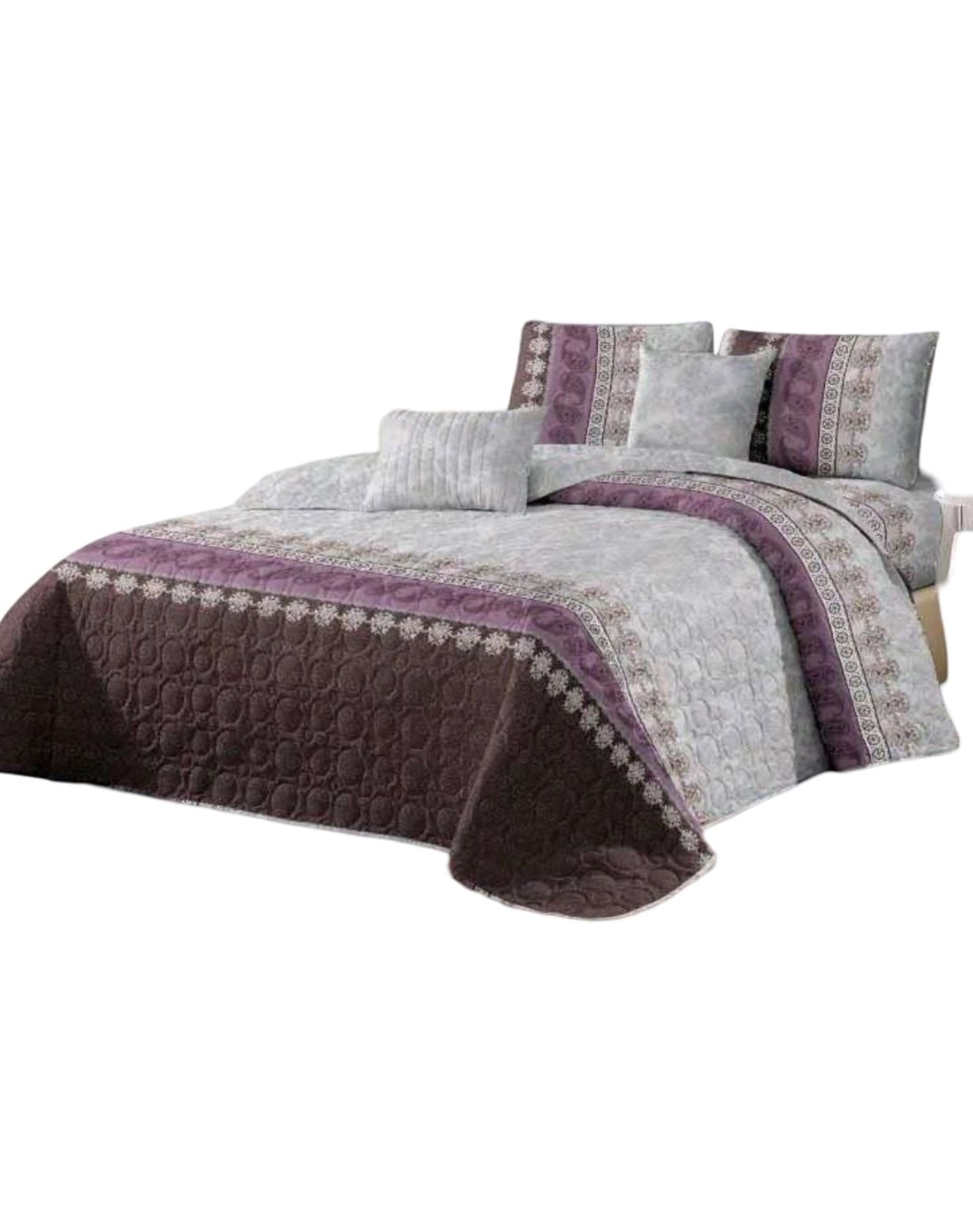 QUILT MULTICOLOR REVERSIBLE VERANO DISEÑO FRESCO D23 - 2