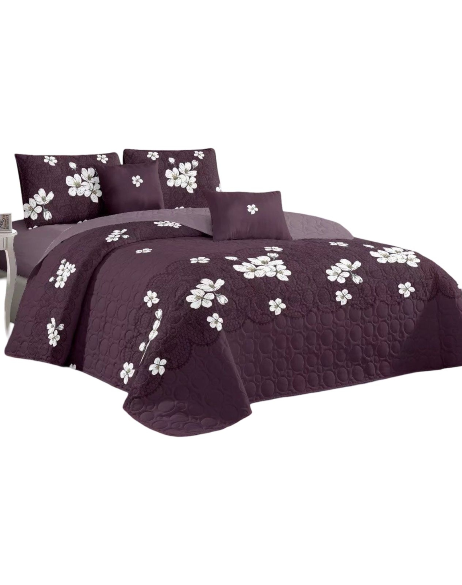 QUILT MULTICOLOR REVERSIBLE VERANO DISEÑO FRESCO D18 - 1