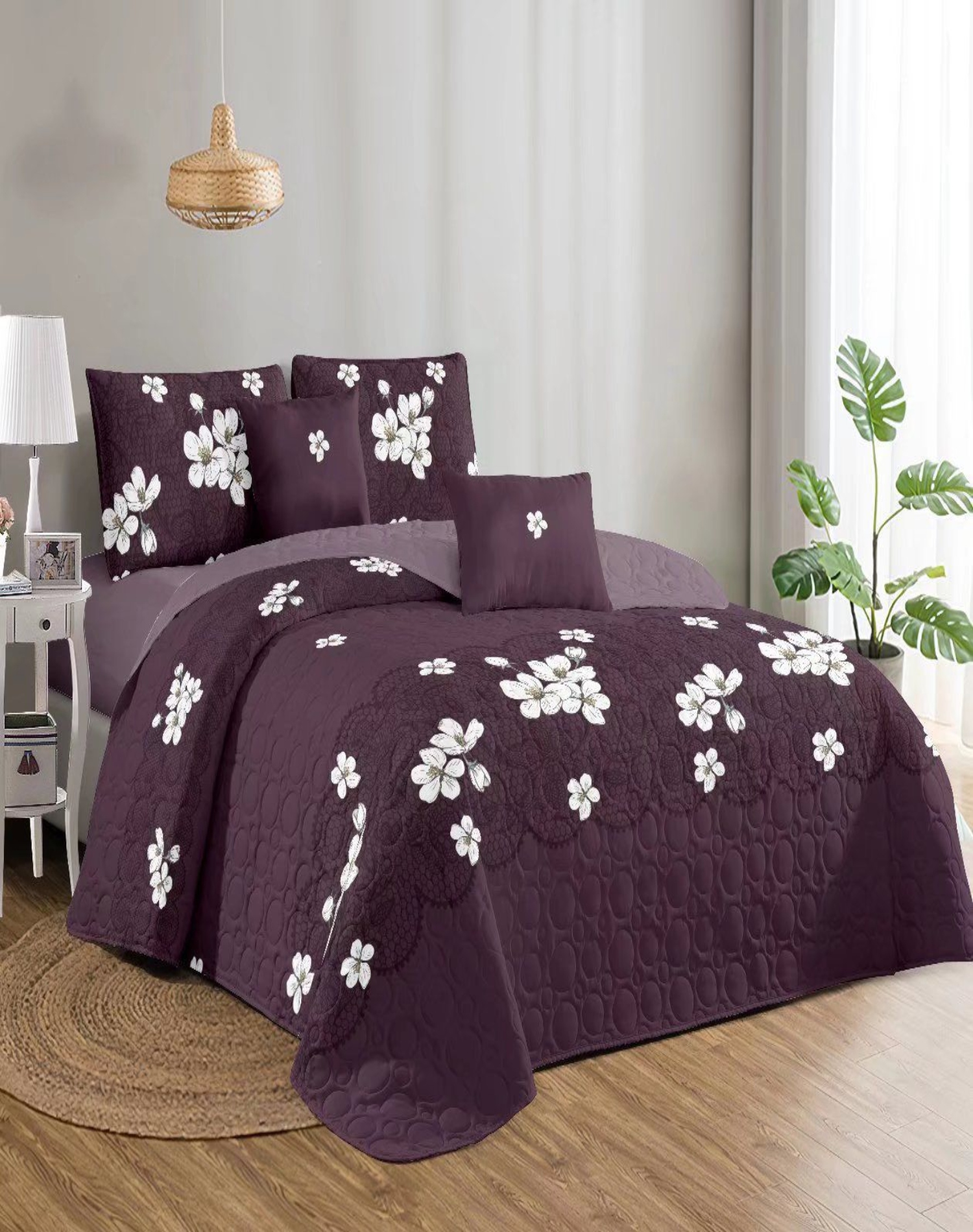 QUILT MULTICOLOR REVERSIBLE VERANO DISEÑO FRESCO D18 - 3