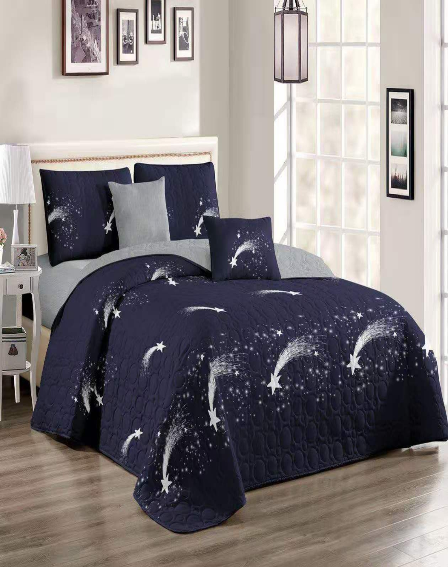 QUILT MULTICOLOR REVERSIBLE VERANO DISEÑO FRESCO D17 - 3