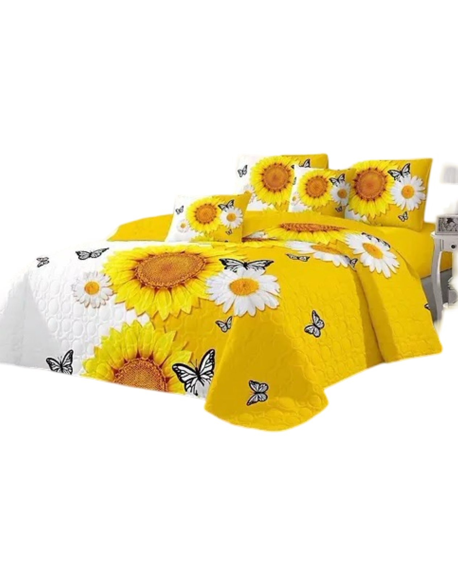CUBRECAMA MULTICOLOR QUILT 2 PLAZAS VERANO LIGERO Y SUAVE E11 - 2