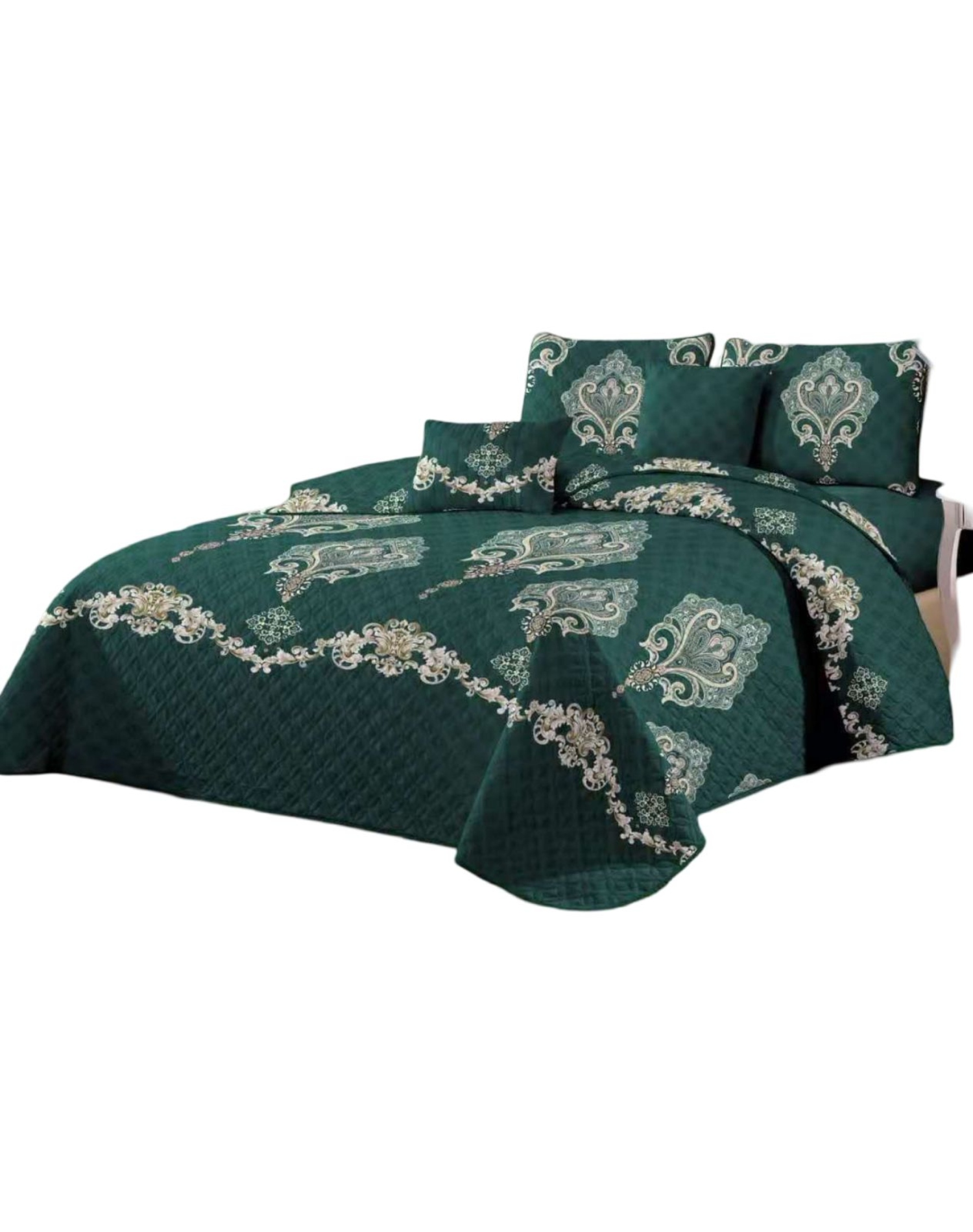 QUILT MULTICOLOR REVERSIBLE VERANO DISEÑO FRESCO D13 - 1