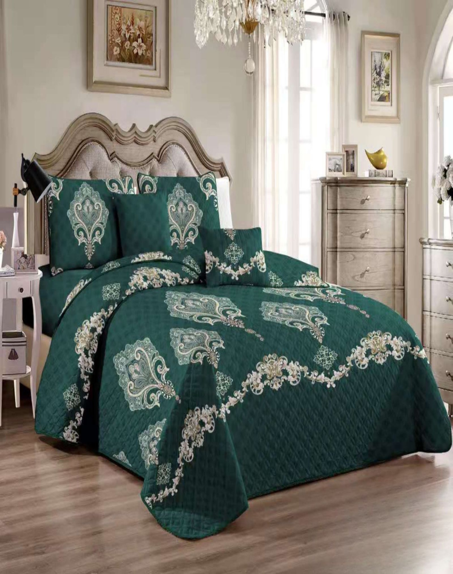 QUILT MULTICOLOR REVERSIBLE VERANO DISEÑO FRESCO D13 - 3