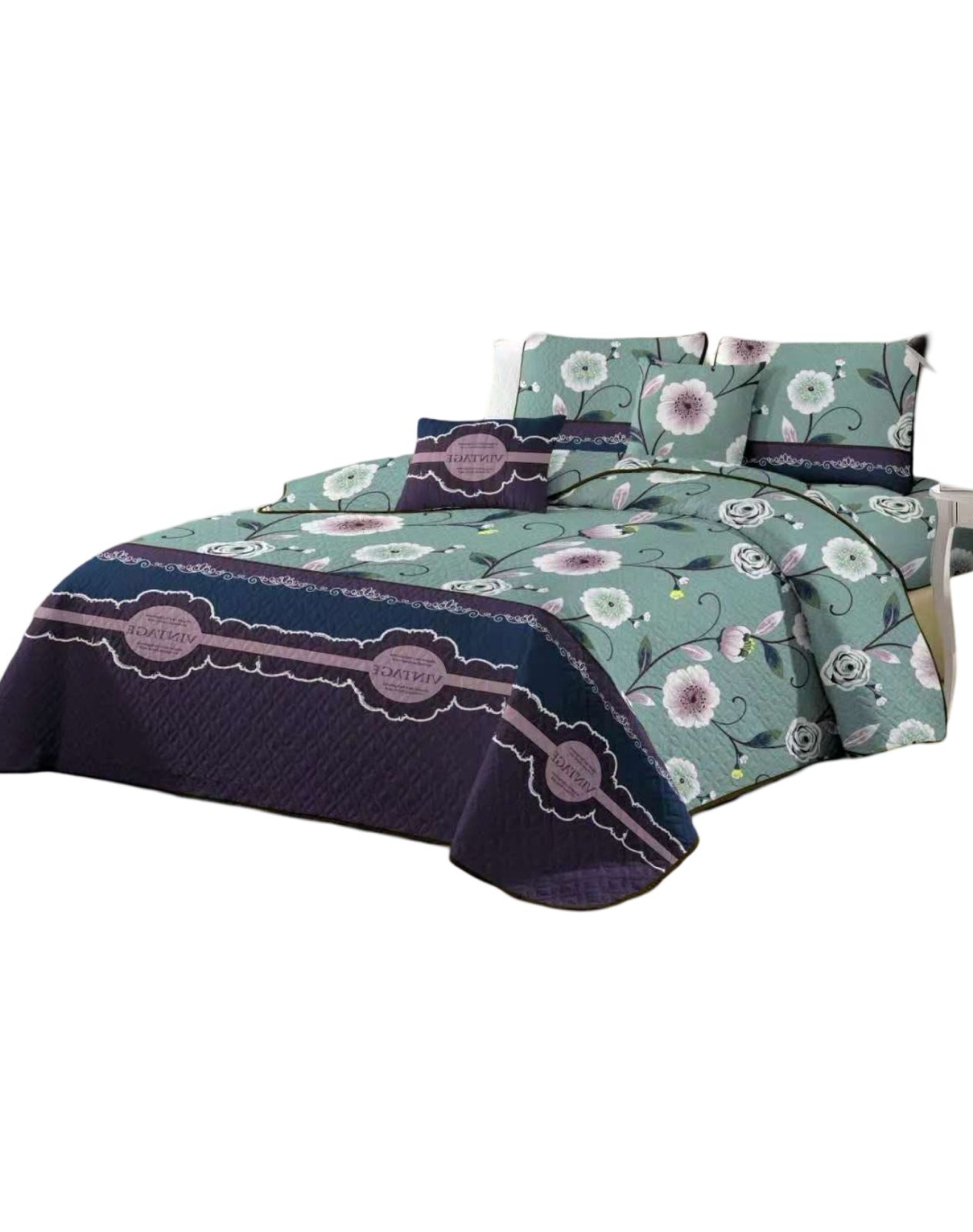 QUILT MULTICOLOR VERANO KING Y SUPER KING FRESCO D6 - 1