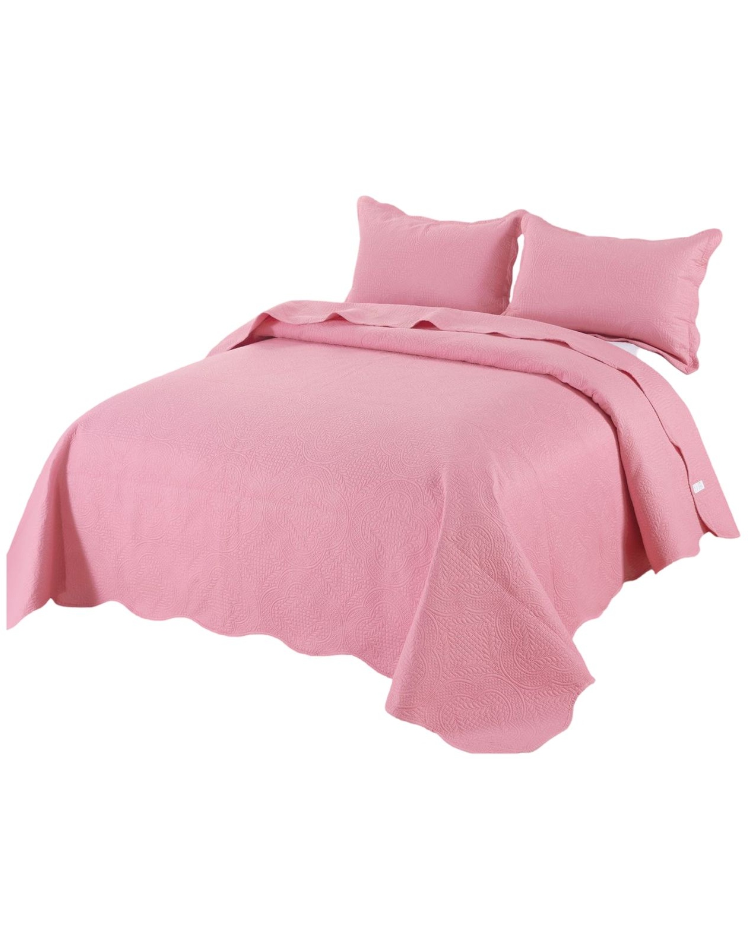 QUILT ROSA VERANO KING Y SUPER KING FRESCO D3 - 2