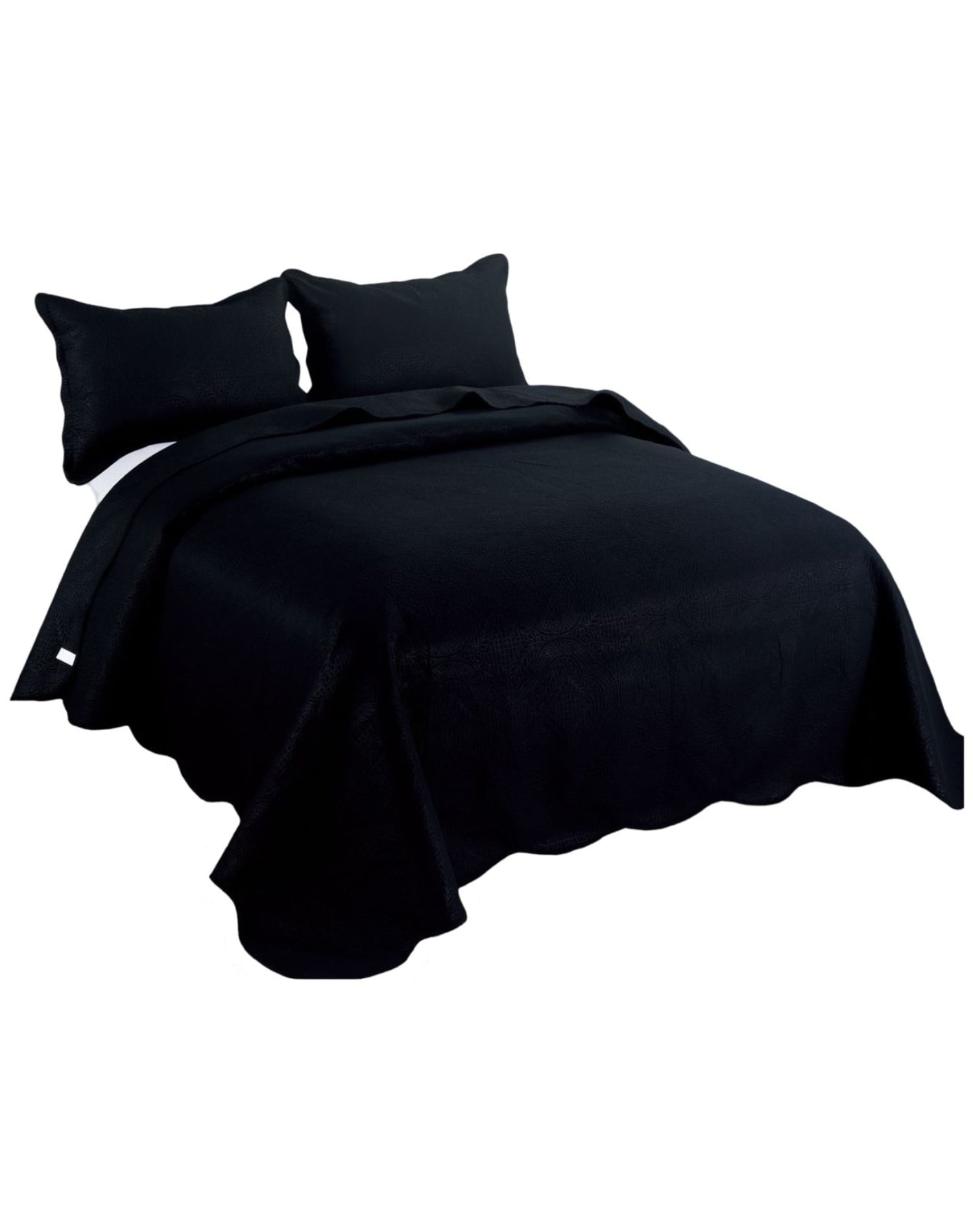 QUILT NEGRO VERANO KING Y SUPER KING FRESCO D2 - 1