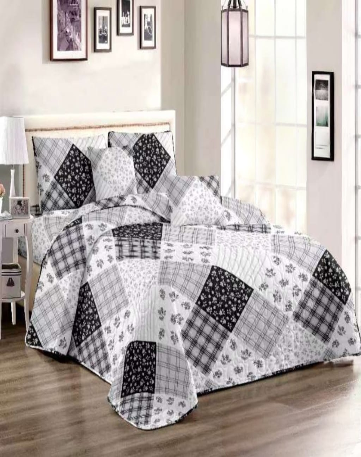 CUBRECAMA MULTICOLOR QUILT KING VERANO Y PRIMAVERA C15 - 3