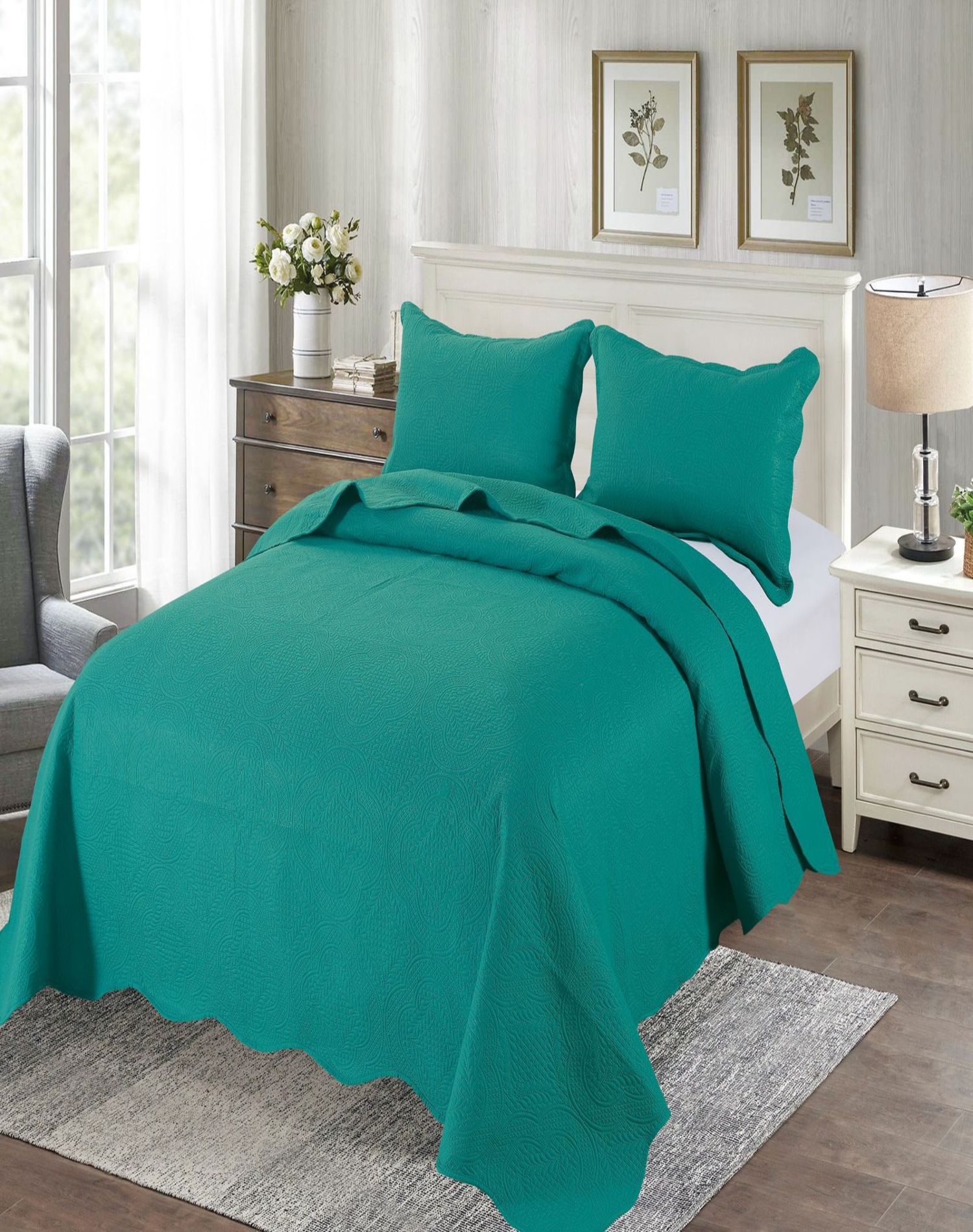 QUILT BURDEO VERANO KING Y SUPER KING FRESCO D4 - 3