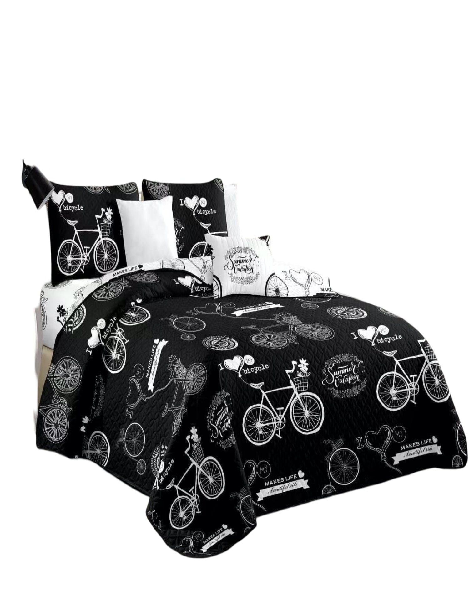CUBRECAMA MULTICOLOR QUILT KING VERANO Y PRIMAVERA C27 - 1
