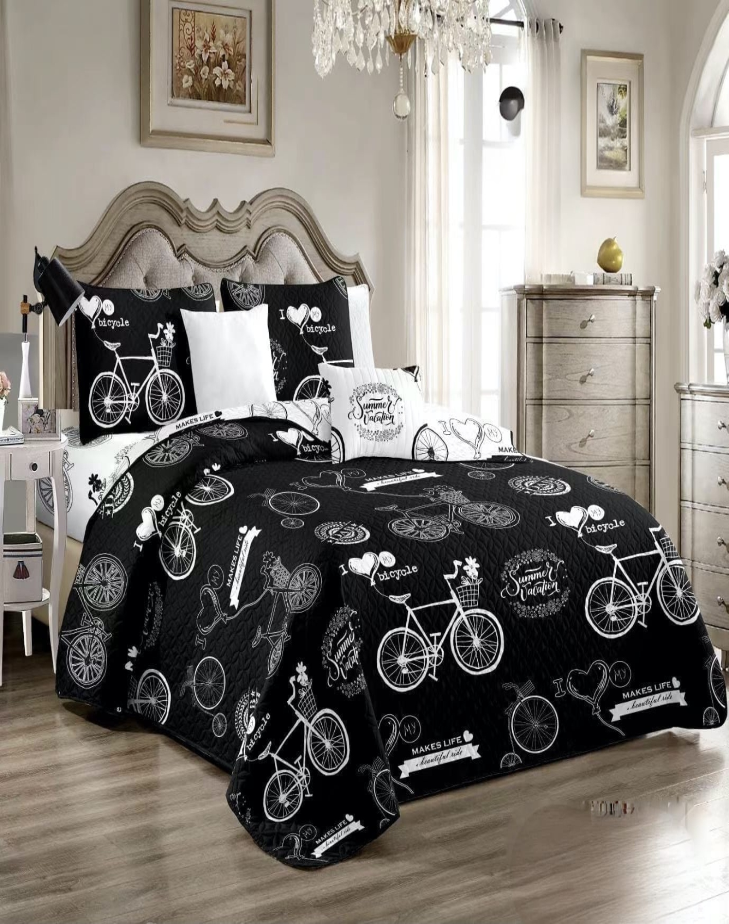 CUBRECAMA MULTICOLOR QUILT KING VERANO Y PRIMAVERA C27 - 3