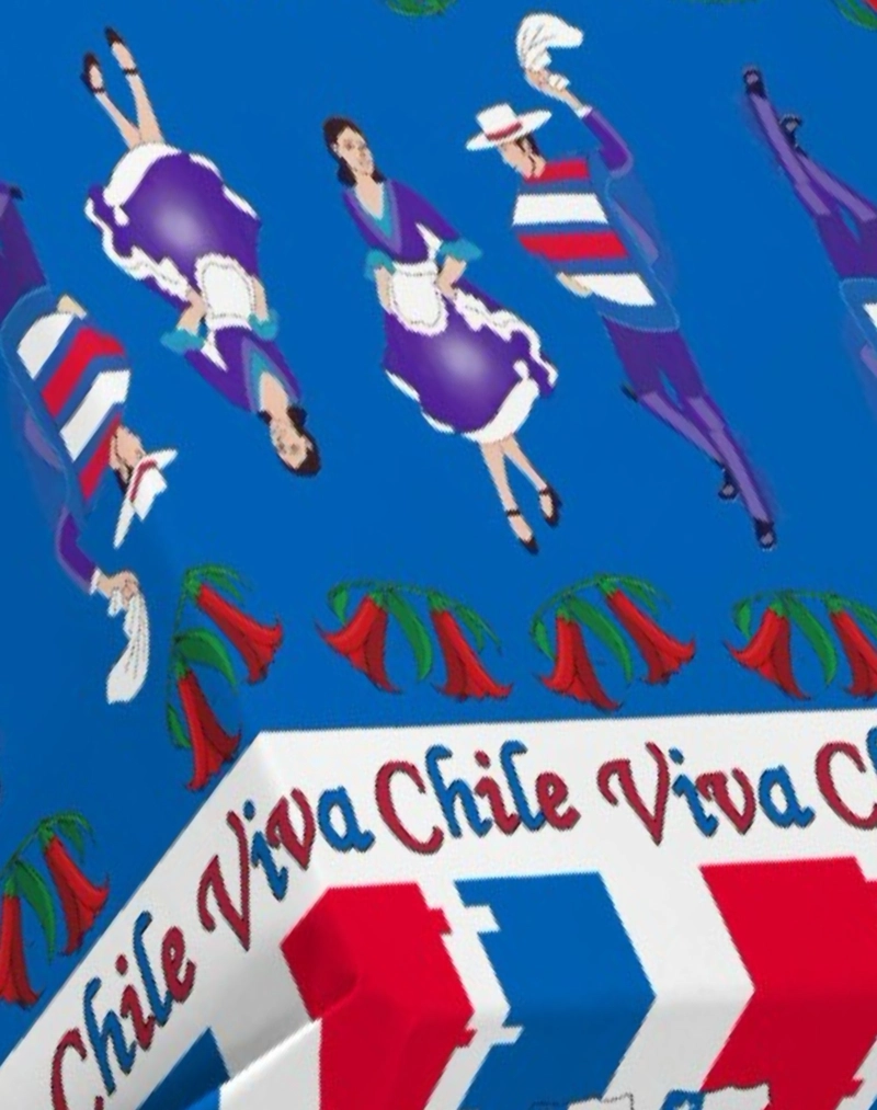 MANTEL MAS 6 FUNDAS DE SILLAS FECHAS PATRIAS 140X220CM 05 - 2