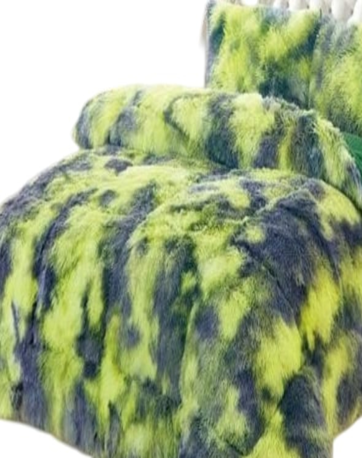 COBERTOR MULTICOLOR INVIERNO 230X250 CHIPORRO PELO LARGO C14 - 1