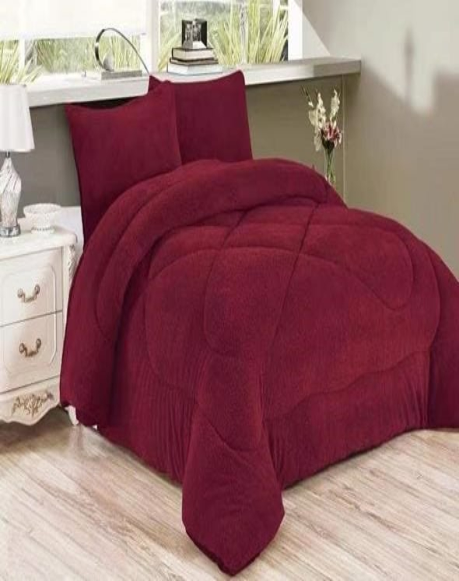COBERTOR PLUSH BURDEO INVIERNO 230X250 CHIPORRO ULTRA CÁLIDO A36 - 3