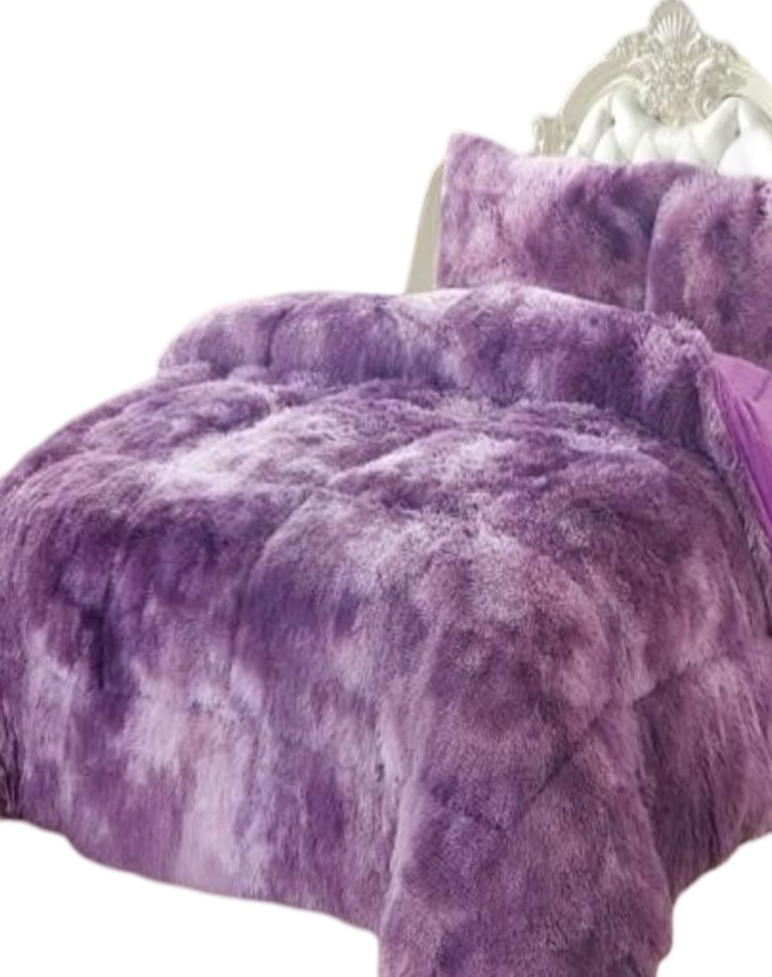 COBERTOR MULTICOLOR INVIERNO 230X250 CHIPORRO PELO LARGO C16 - 1