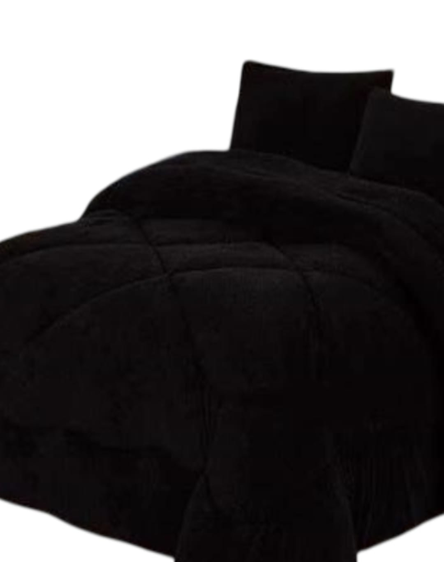 COBERTOR PLUSH NEGRO INVIERNO 230X250 CHIPORRO ULTRA CÁLIDO A31 - 1