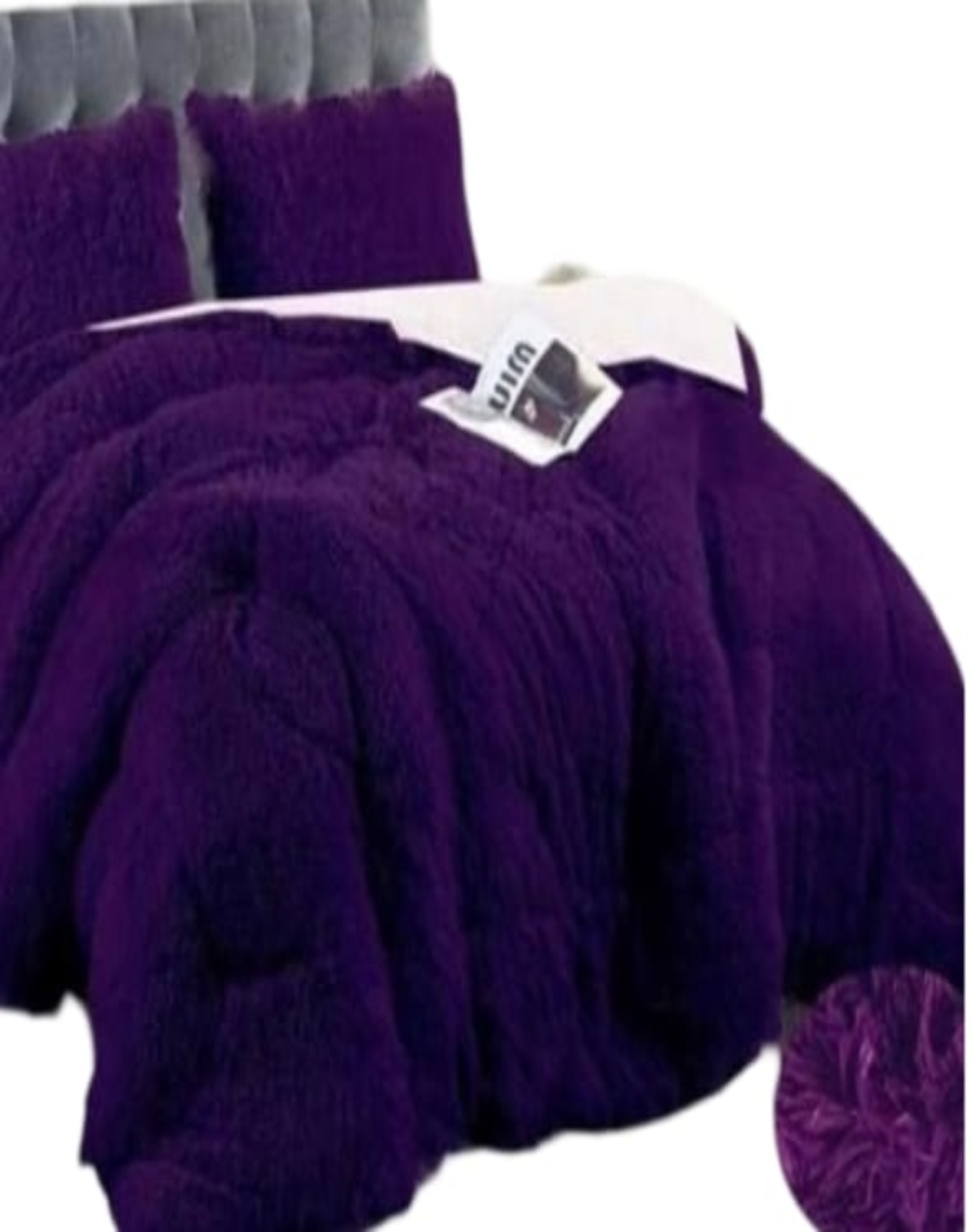 COBERTOR MORADO INVIERNO 230X250 CHIPORRO PELO LARGO C2 - 2