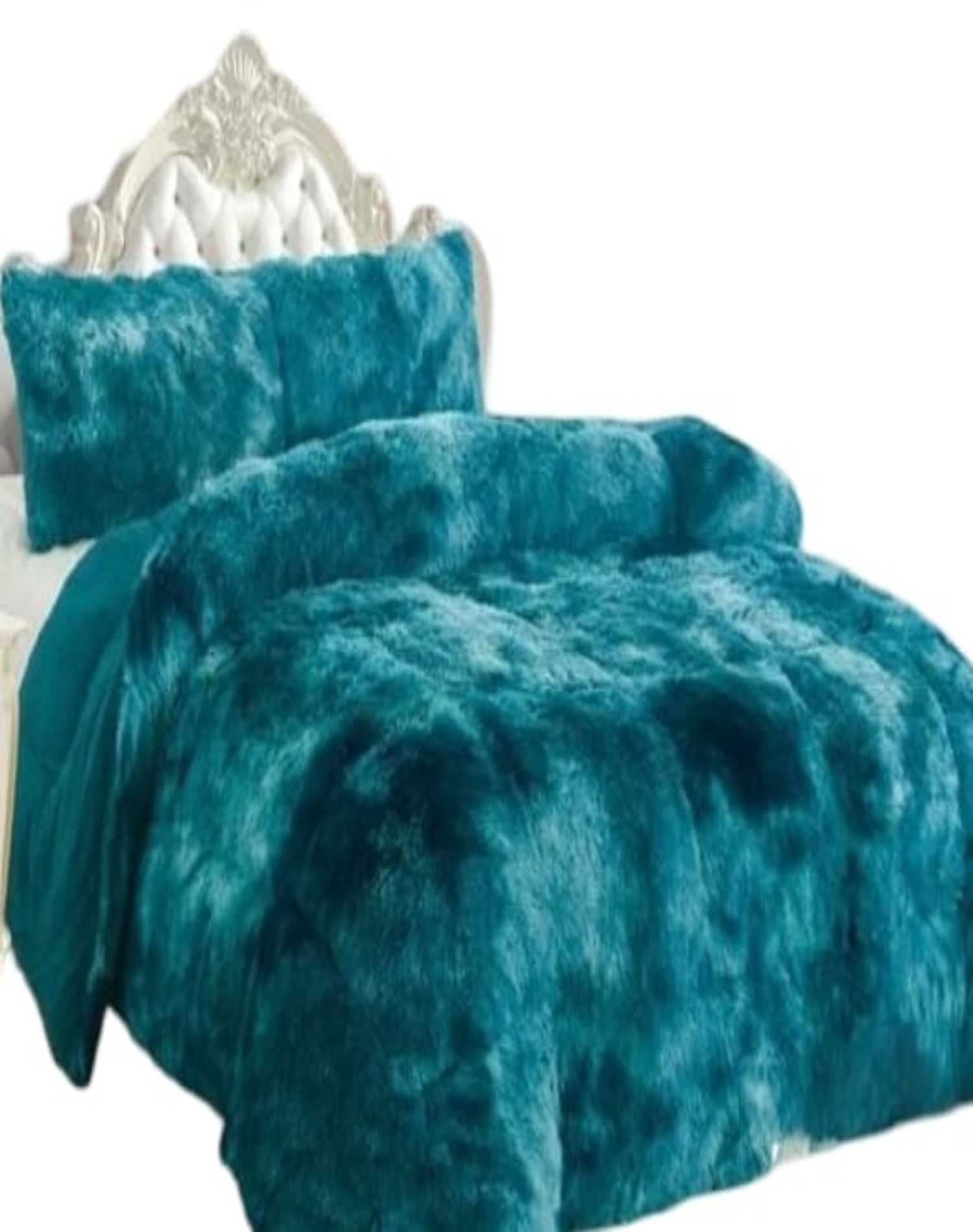 COBERTOR MULTICOLOR INVIERNO 230X250 CHIPORRO PELO LARGO C11 - 2