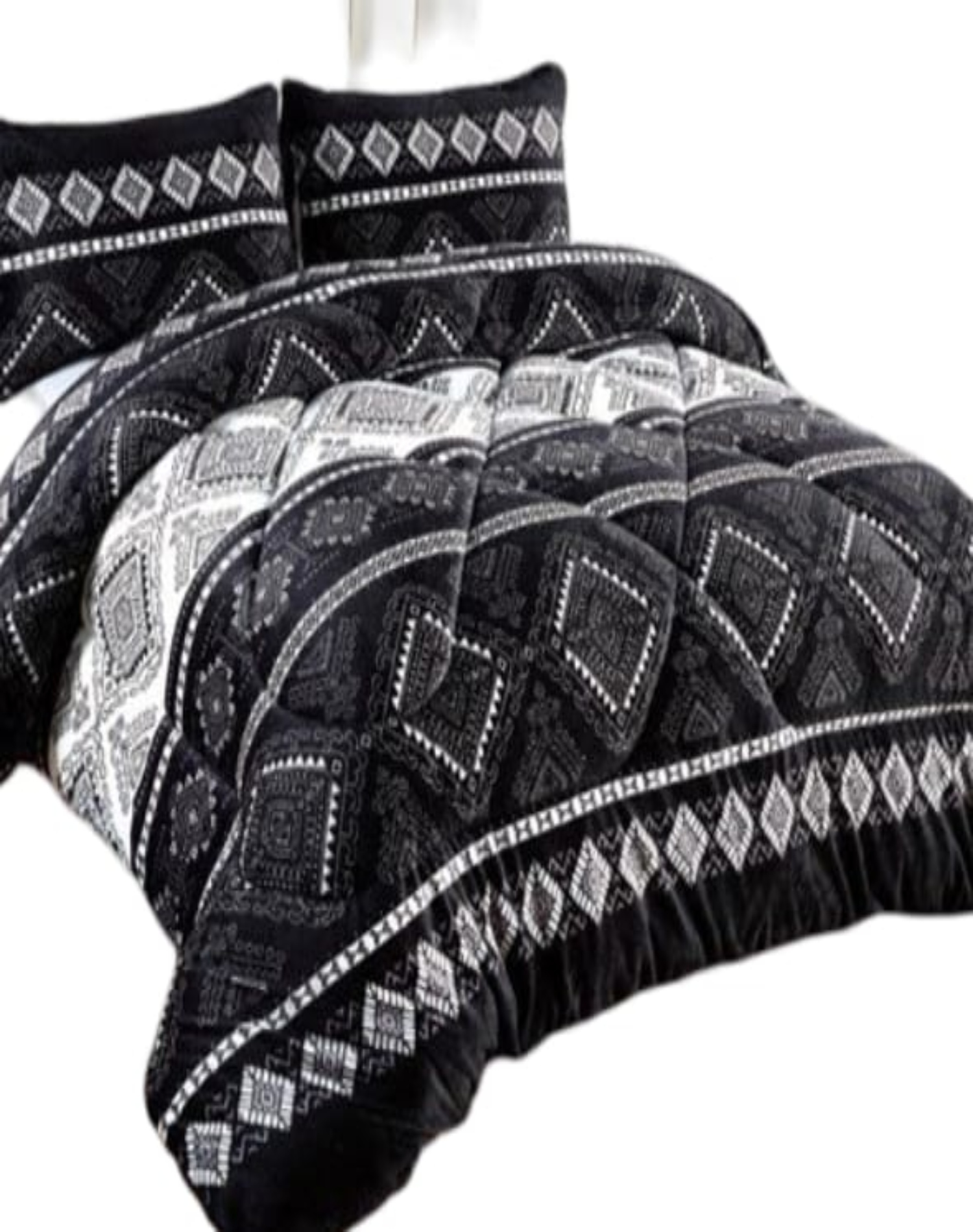 COBERTOR PLUSH MULTICOLOR INVIERNO CHIPORRO 180X230 SUAVE Y CÁLIDO B10 - 2