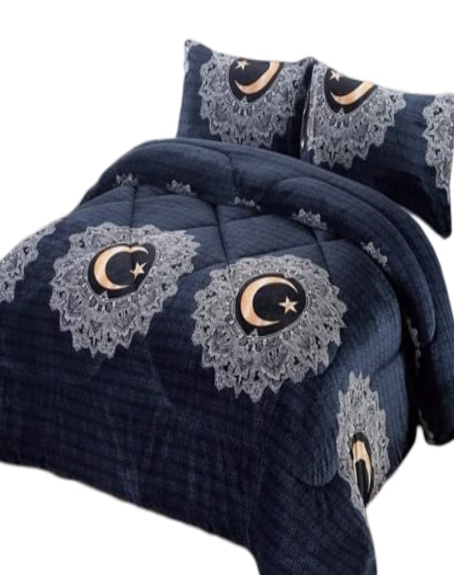 COBERTOR PLUSH MULTICOLOR INVIERNO 230X250 CHIPORRO ULTRA CÁLIDO A25 - 2