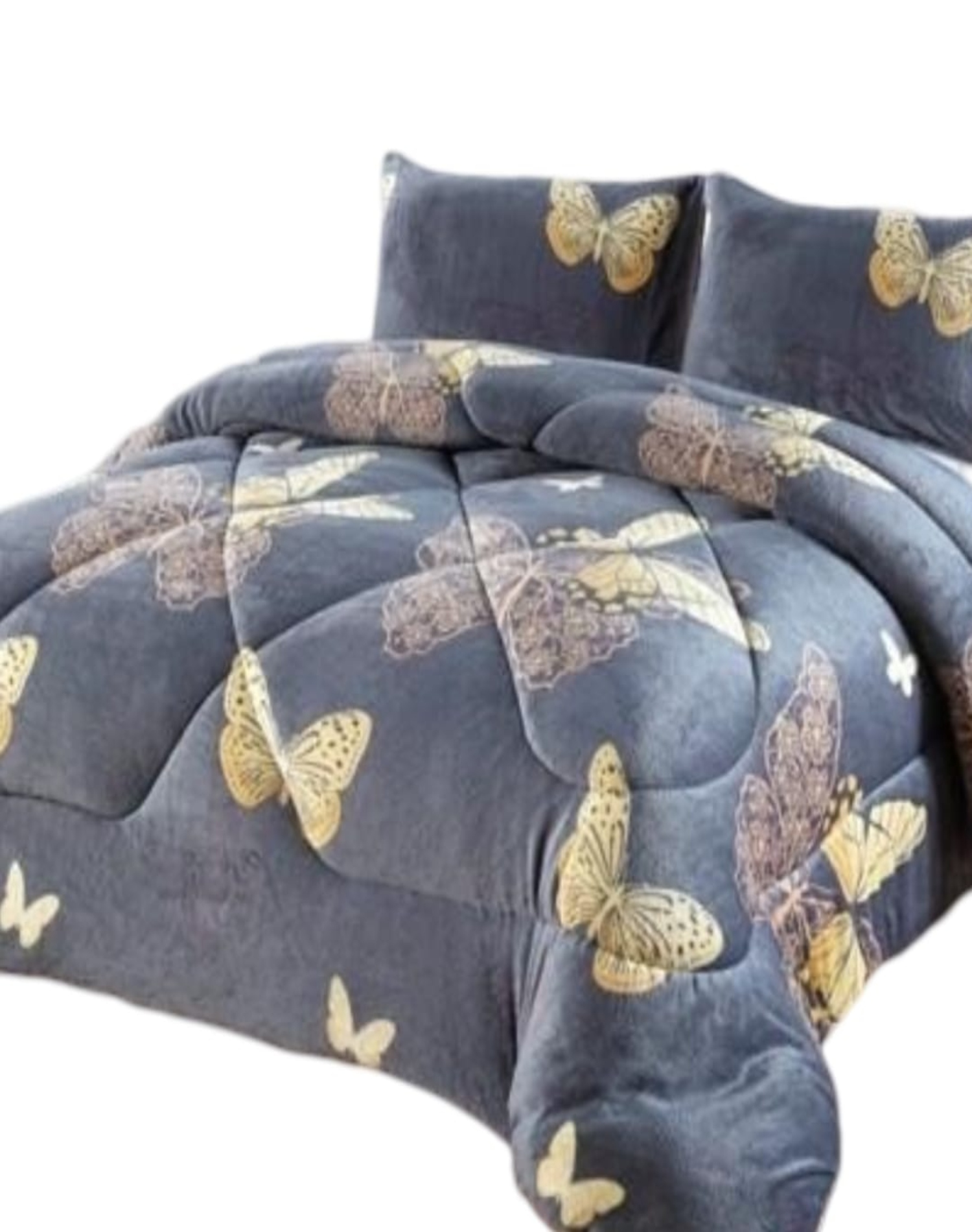 COBERTOR PLUSH MULTICOLOR INVIERNO 230X250 CHIPORRO ULTRA CÁLIDO A27 - 1