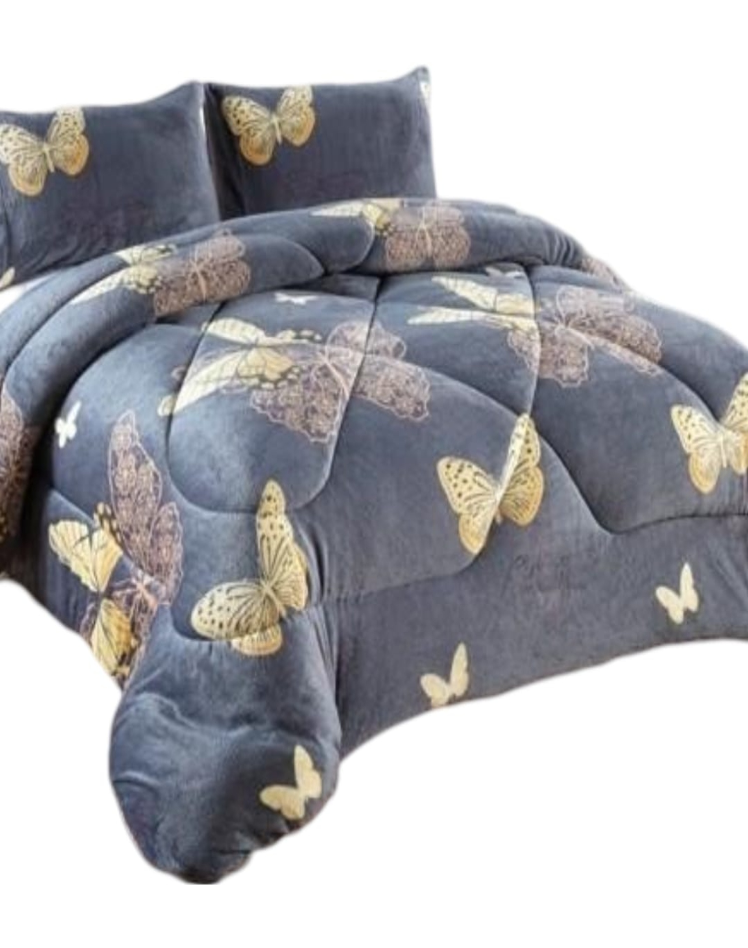 COBERTOR PLUSH MULTICOLOR INVIERNO 230X250 CHIPORRO ULTRA CÁLIDO A27 - 2