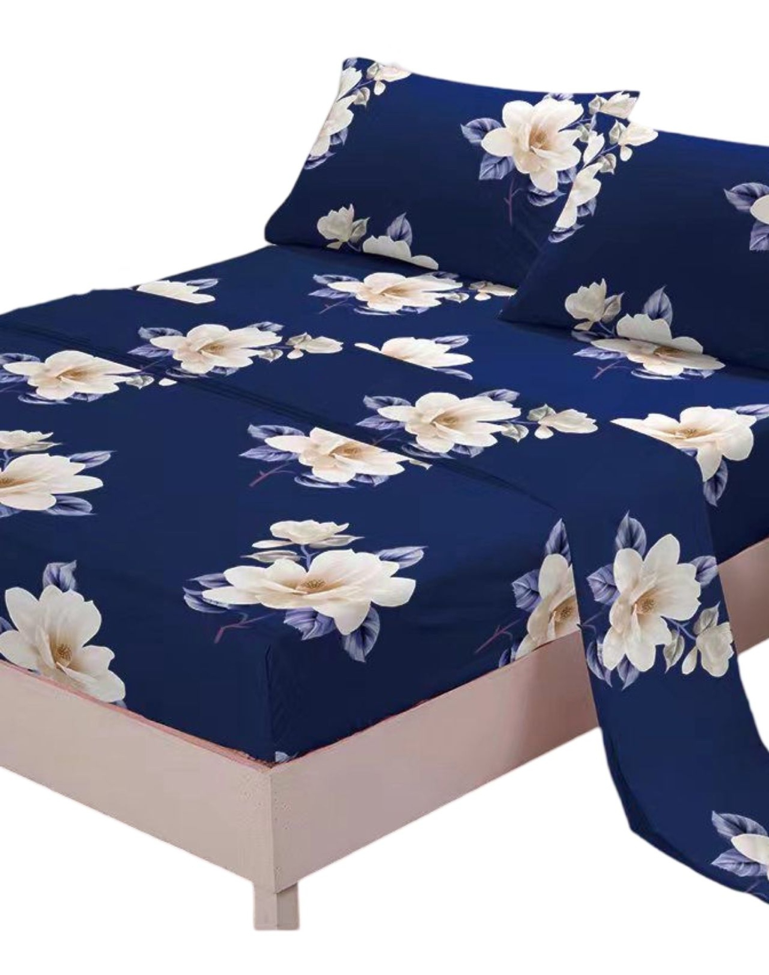 SET SÁBANAS 8O6 1.5 PLAZAS ALGODÓN MULTICOLOR SUAVES - 2