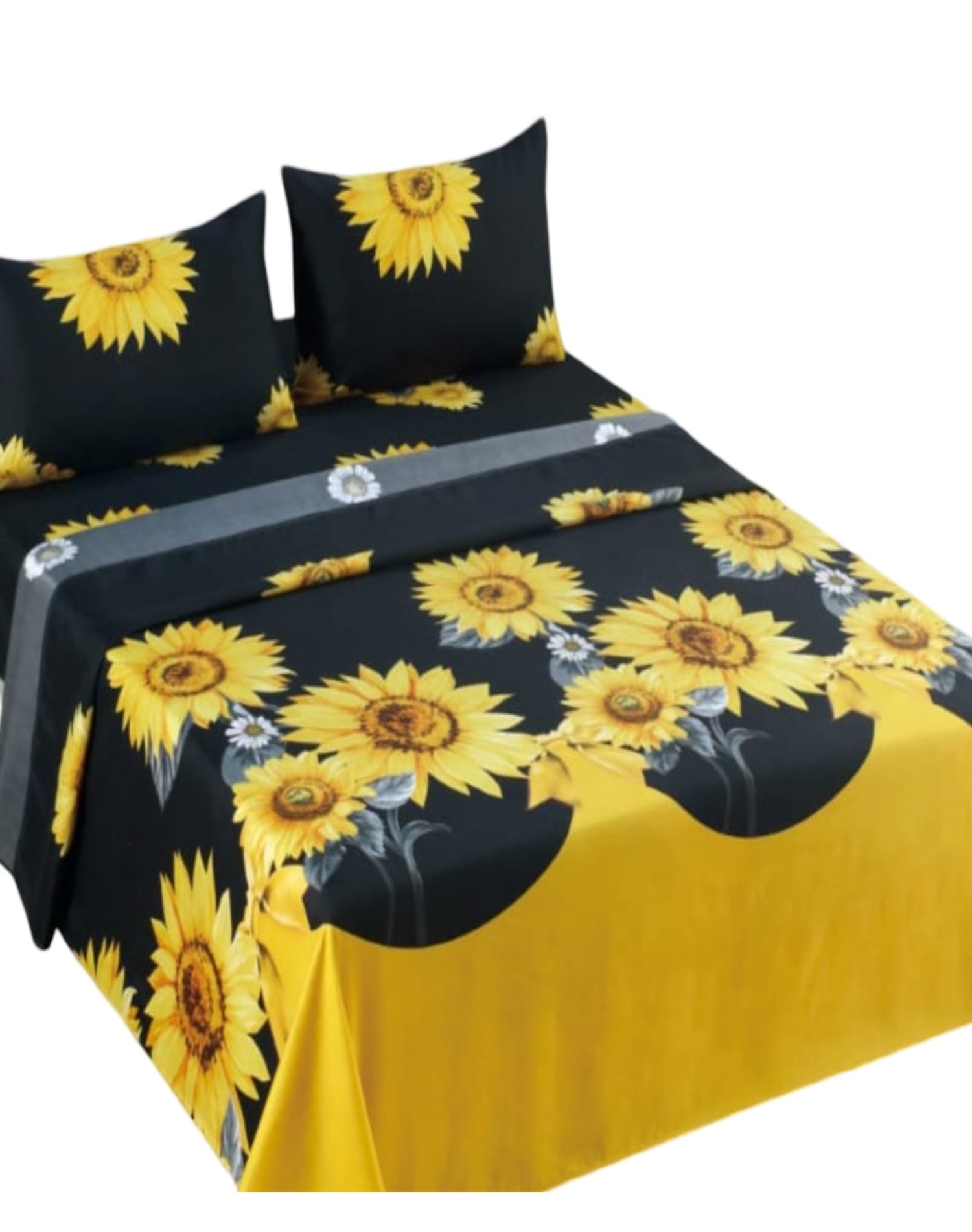 SÁBANAS 8O9 2 PLAZAS 144 HILOS ALGODÓN MULTICOLOR SUAVE - 1