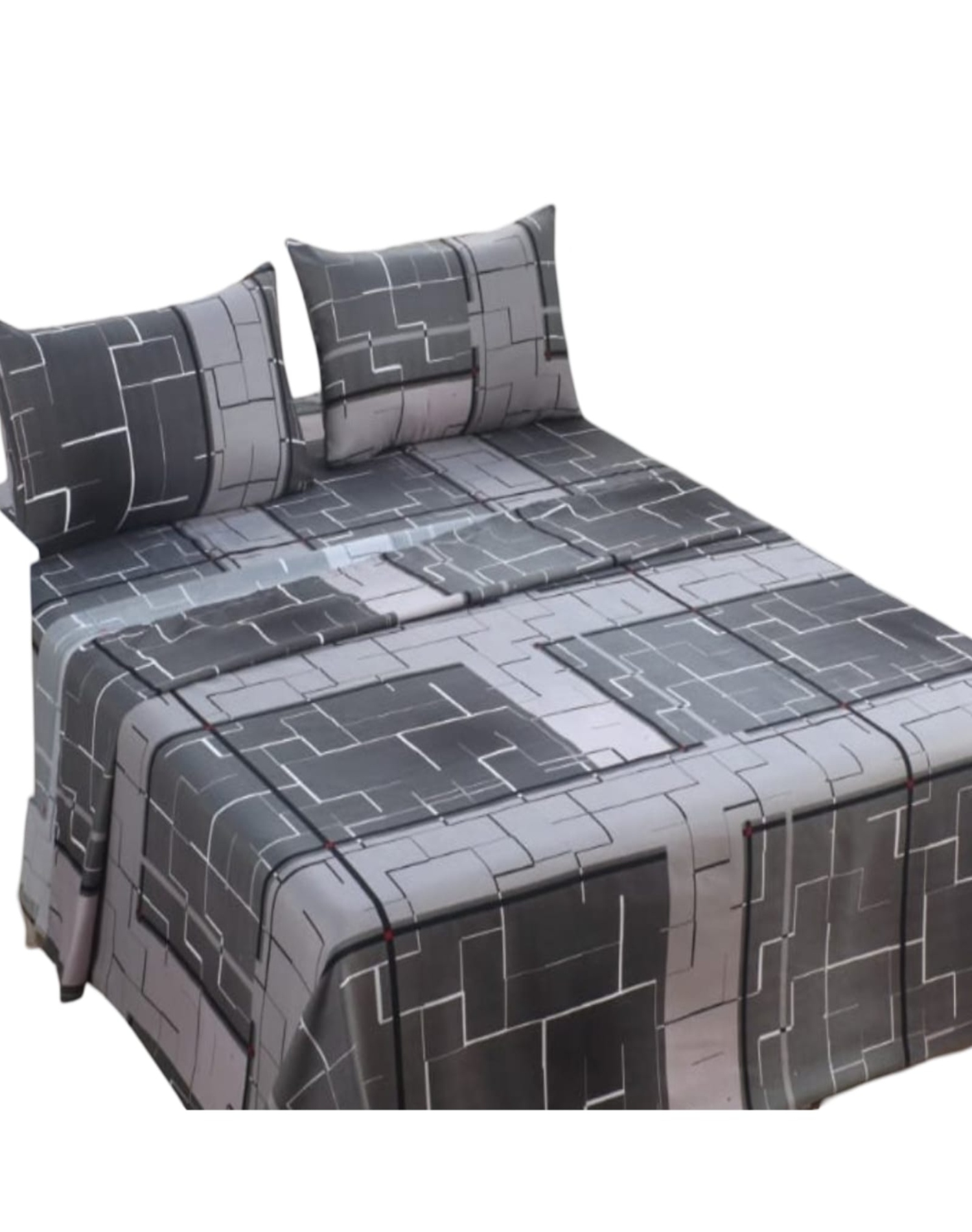 SÁBANAS 8O15 1.5 PLAZAS 144 HILOS ALGODÓN MULTICOLOR SUAVE - 1
