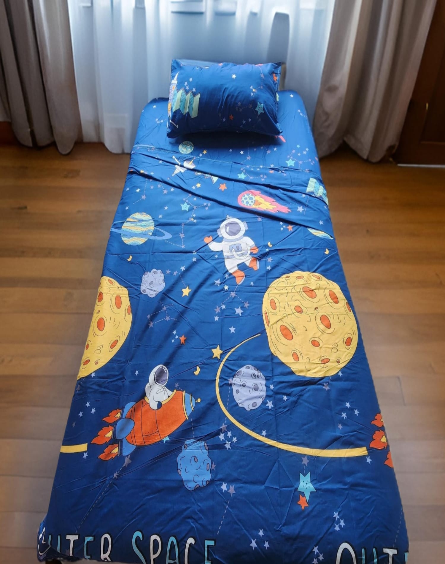 SÁBANAS 8O9 1.5 PLAZAS ALGODÓN MULTICOLOR INFANTIL NIÑO + FUNDA ALMOHADA - 3