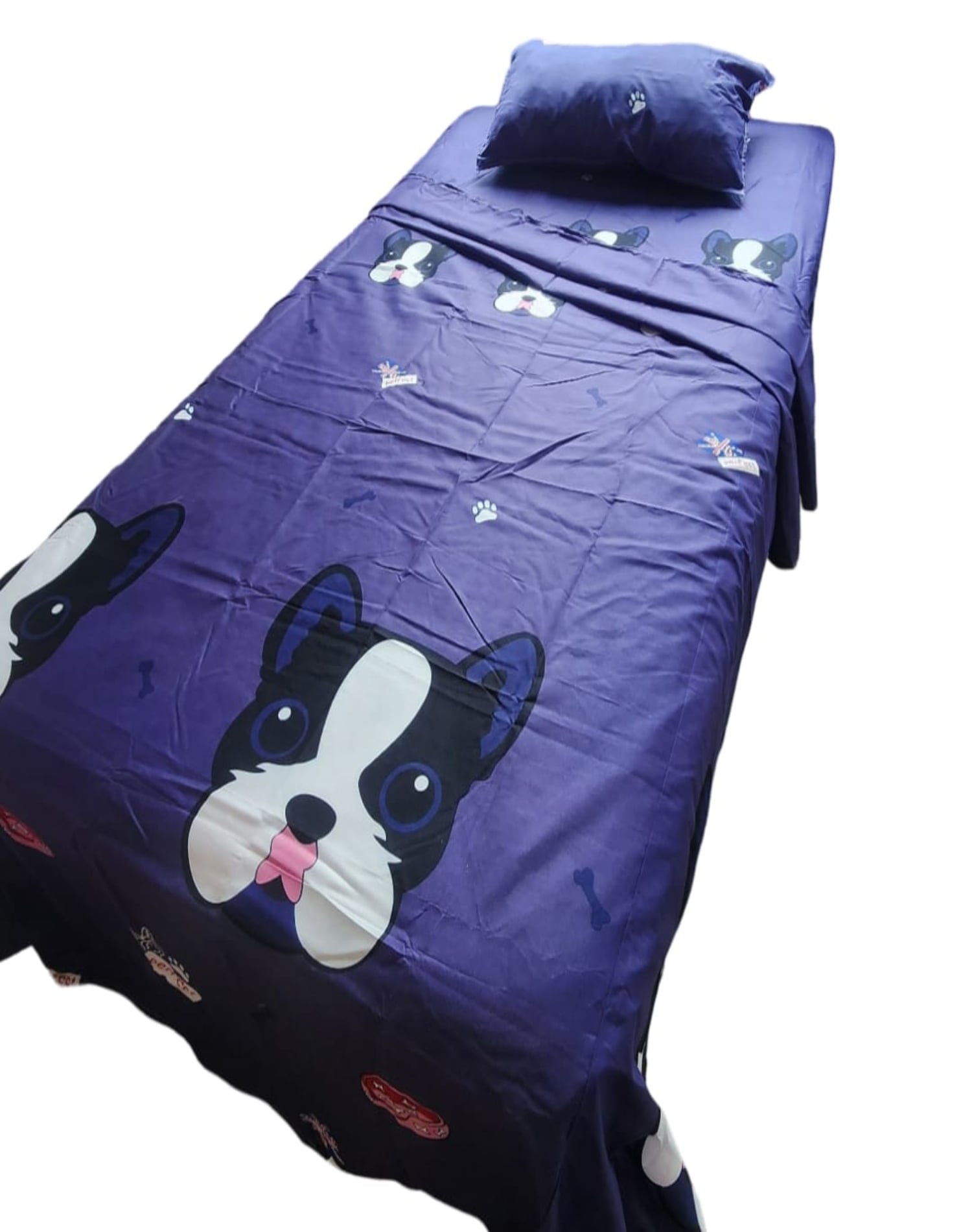 SÁBANAS 8O9 1.5 PLAZAS ALGODÓN MULTICOLOR INFANTIL NIÑA + FUNDA ALMOHADA - 1