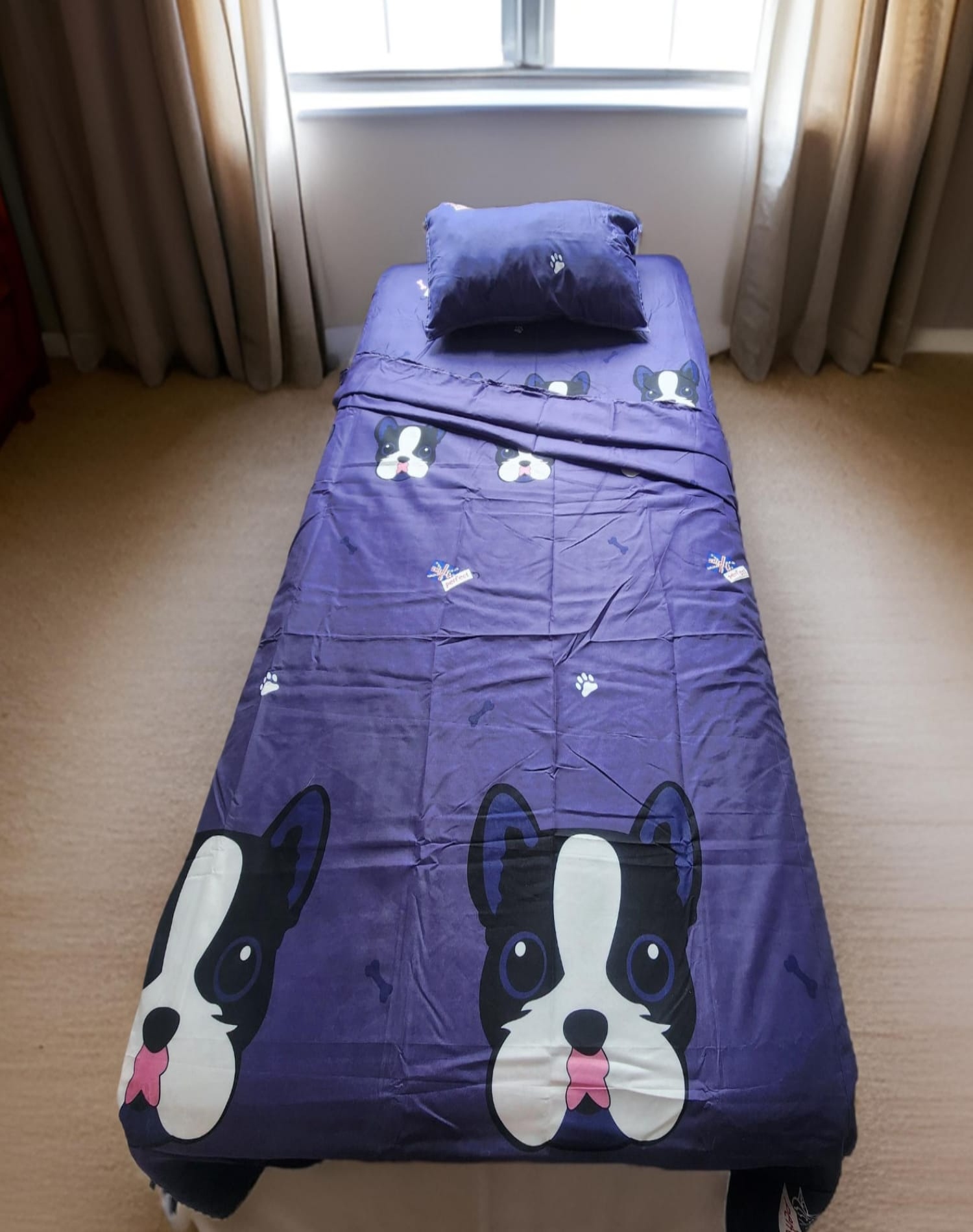 SÁBANAS 8O9 1.5 PLAZAS ALGODÓN MULTICOLOR INFANTIL NIÑA + FUNDA ALMOHADA - 3