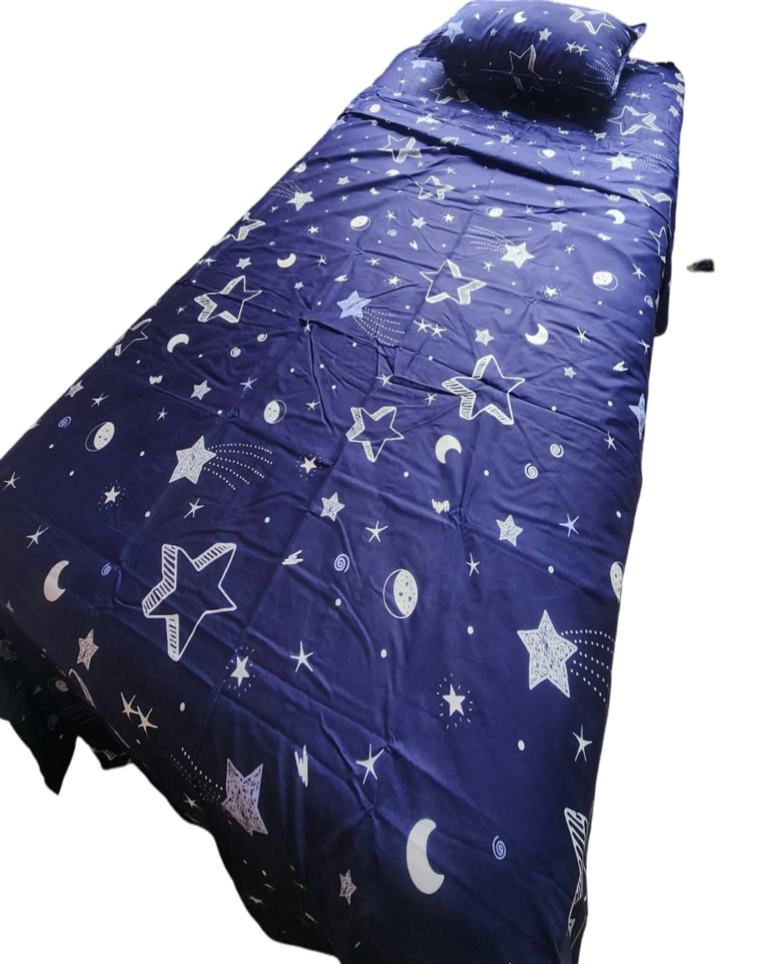 SÁBANAS 8O6 1.5 PLAZAS ALGODÓN MULTICOLOR INFANTIL NIÑA + FUNDA ALMOHADA - 1