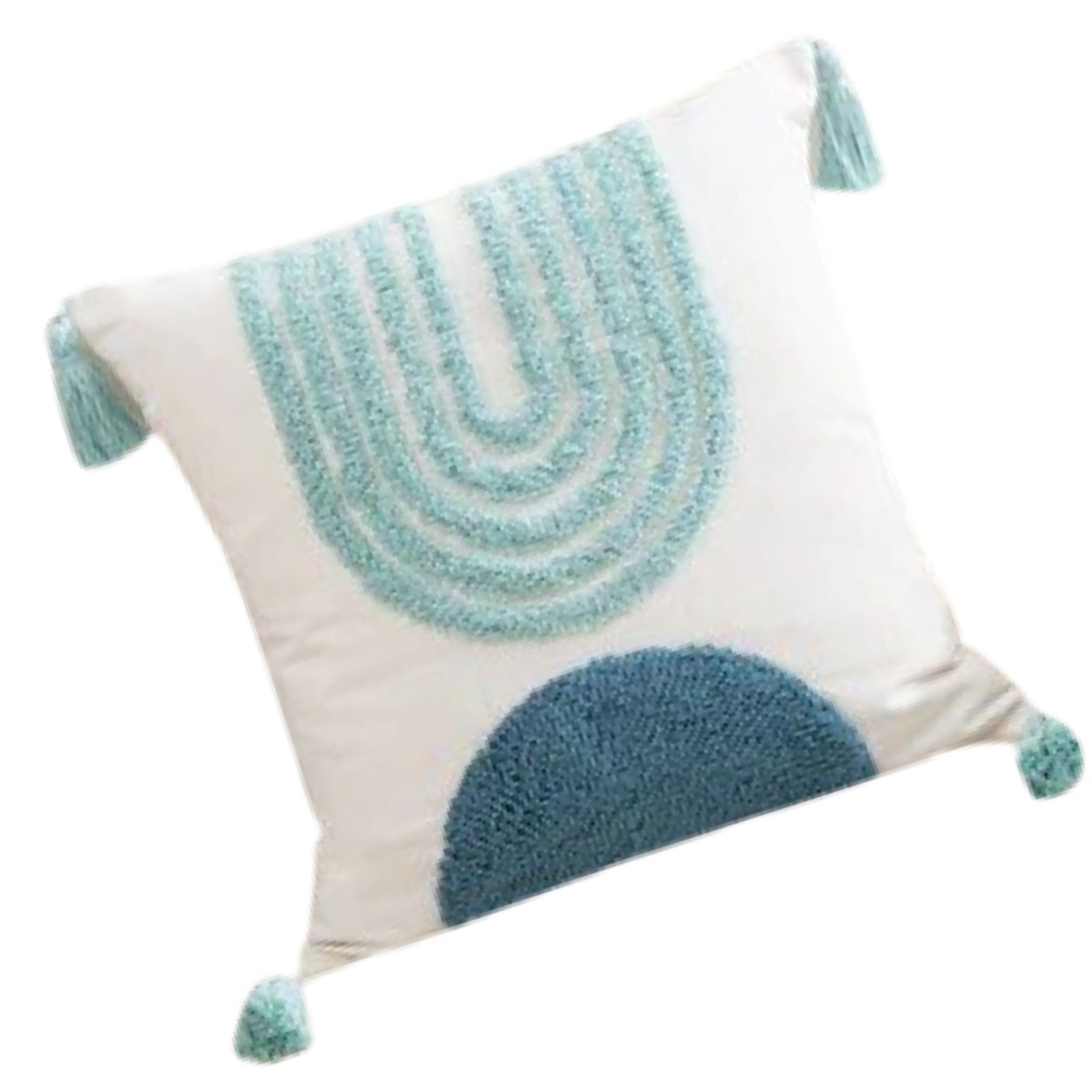 FUNDA COJÍN SET 4 BOHO 45 X 45 CM MULTICOLOR - 2