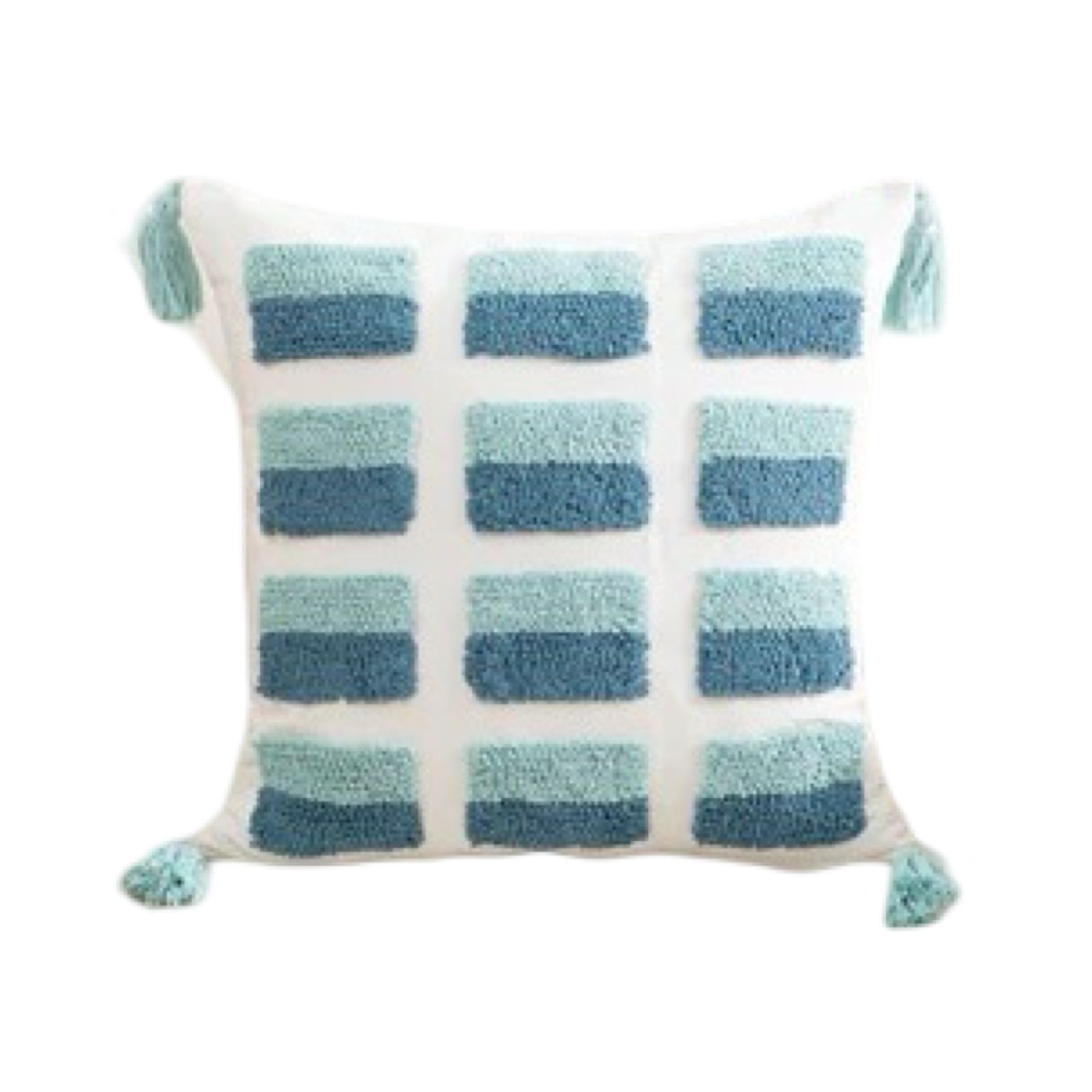 FUNDA COJÍN SET 4 BOHO 45 X 45 CM MULTICOLOR - 2