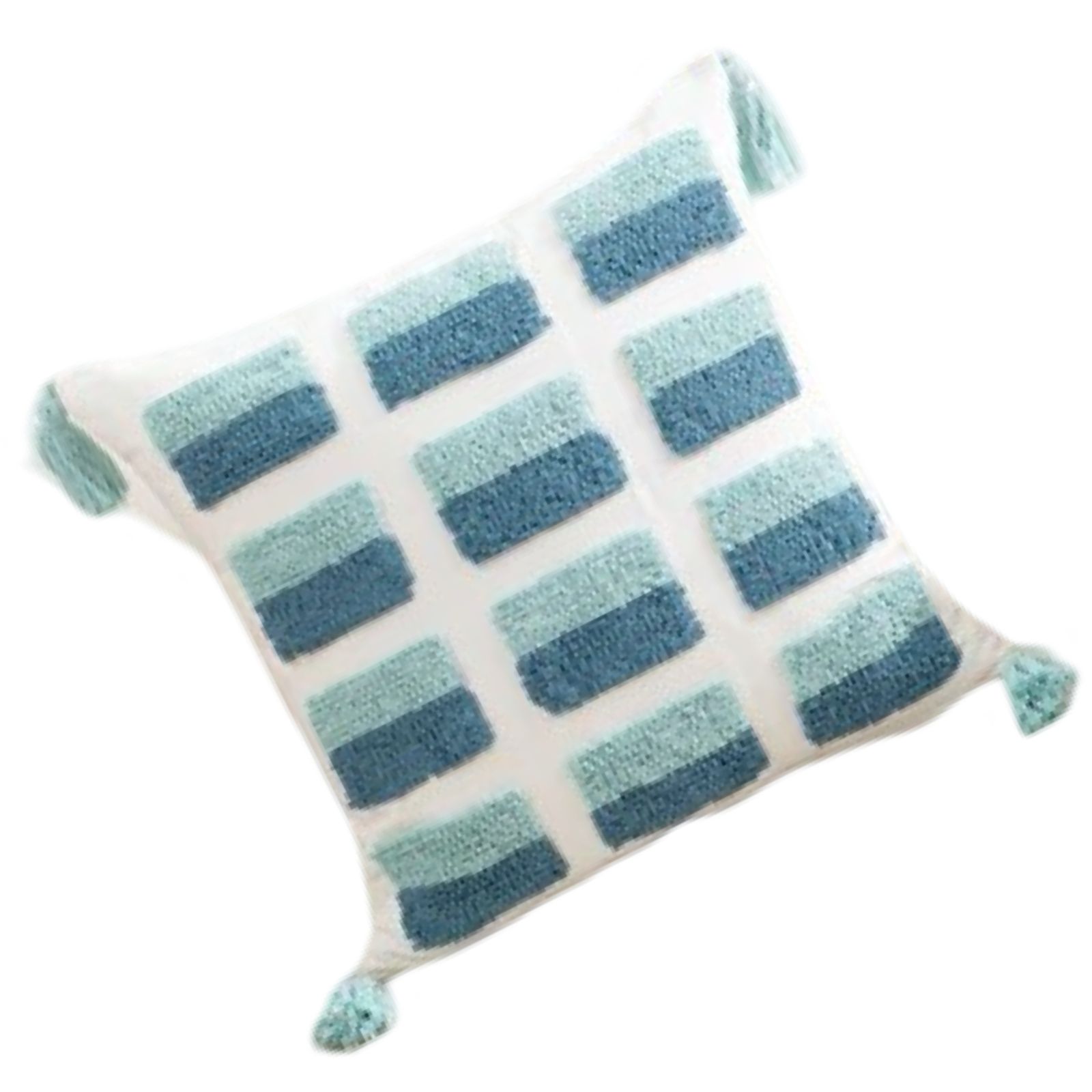 FUNDA COJÍN SET 4 BOHO 45 X 45 CM MULTICOLOR - 3