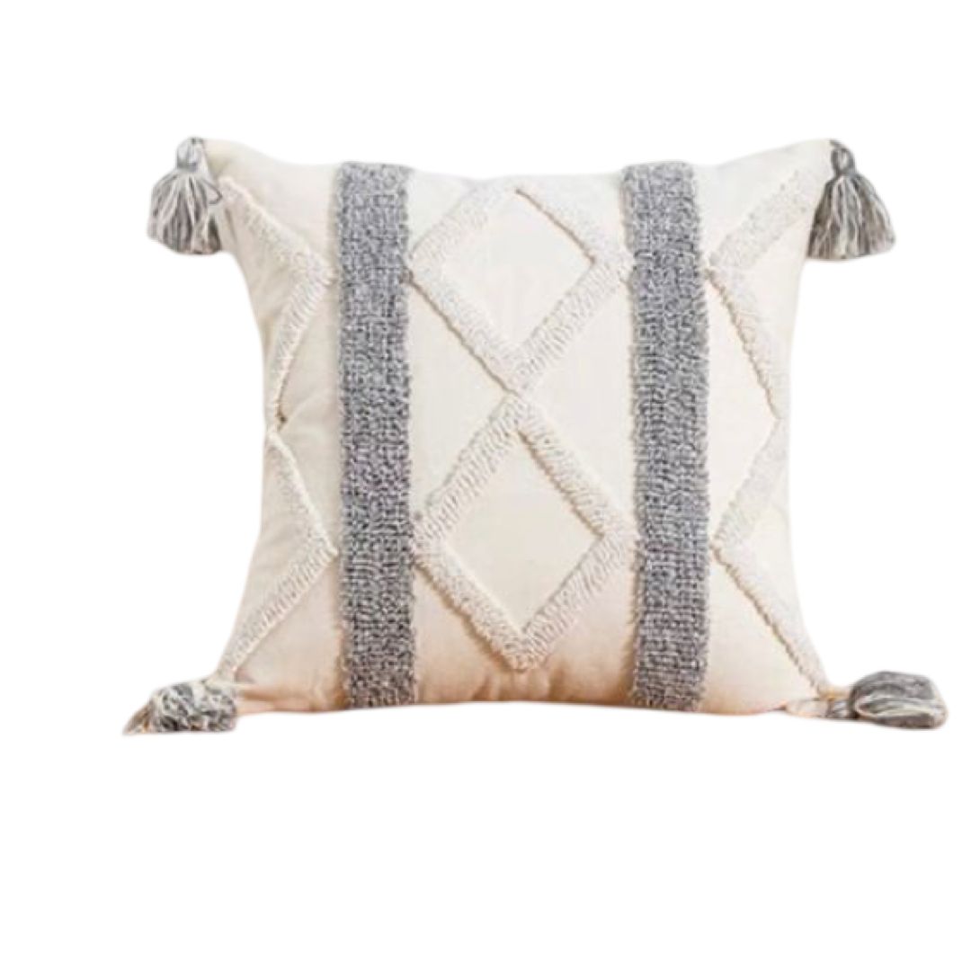 FUNDA COJÍN SET 4 BOHO B1 45 X 45 CM MULTICOLOR - 2
