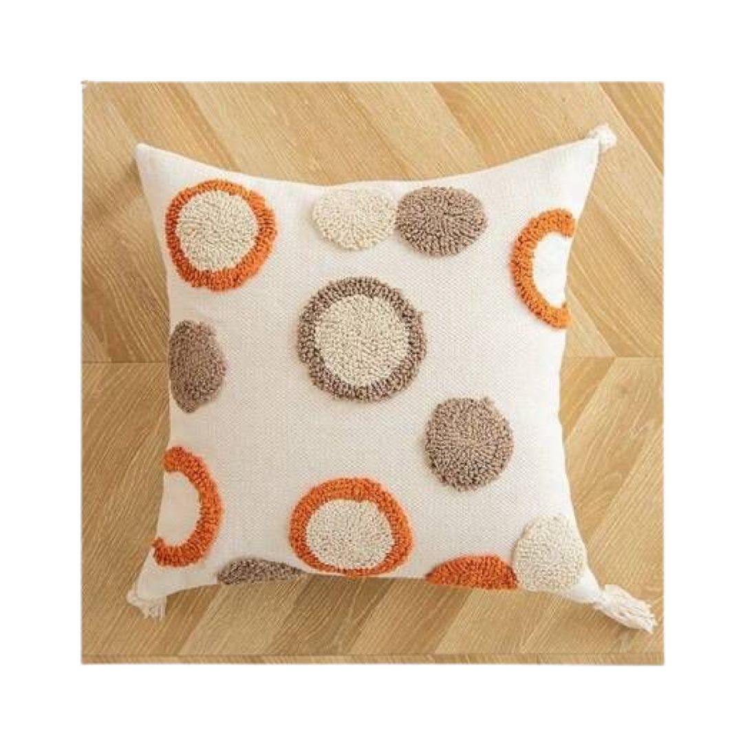 FUNDA COJÍN SET 4 BOHO B6 45 X 45 CM MULTICOLOR - 3