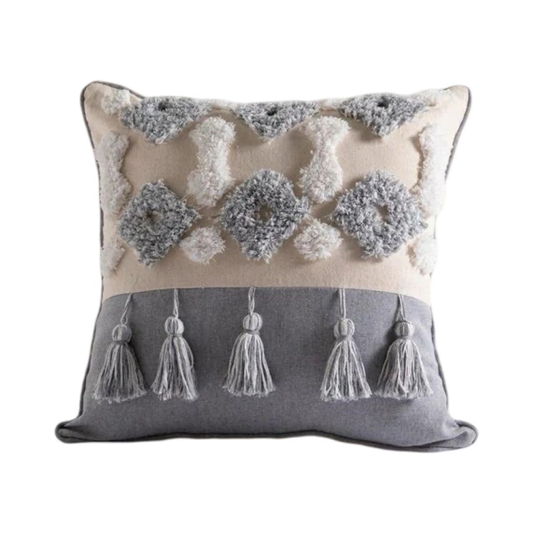 FUNDA COJÍN SET 4 BOHO B4 45 X 45 CM MULTICOLOR - 3