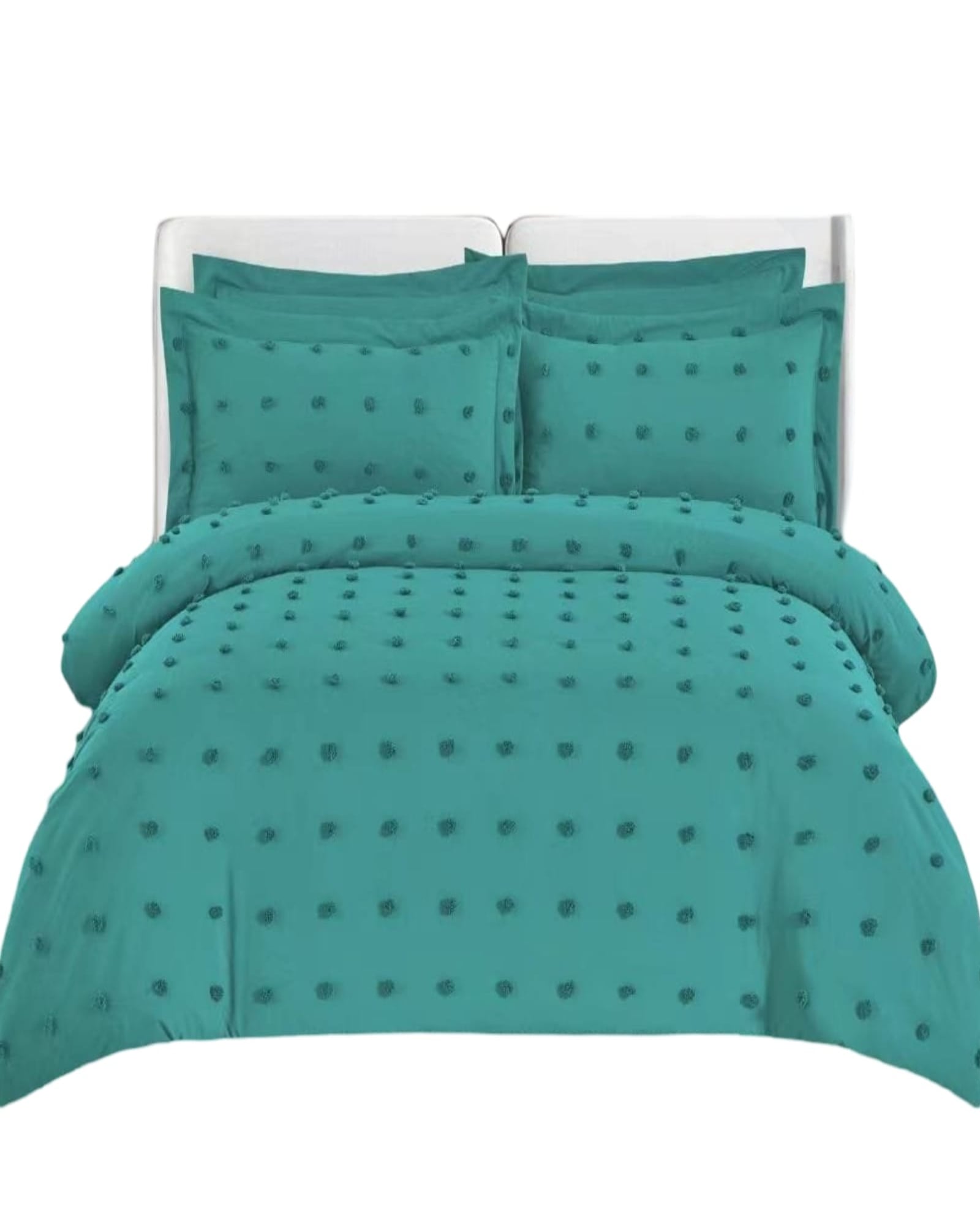 CUBRECAMA MULTICOLOR VERANO SEMI ALGODÓN KING 15O4 - 2