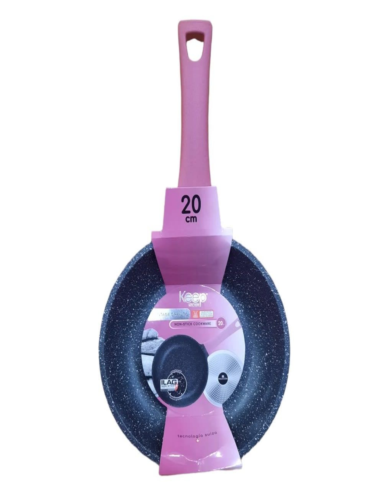 PACK 3 SARTENES ROSA + WOK ANTIADHERENTE - 3