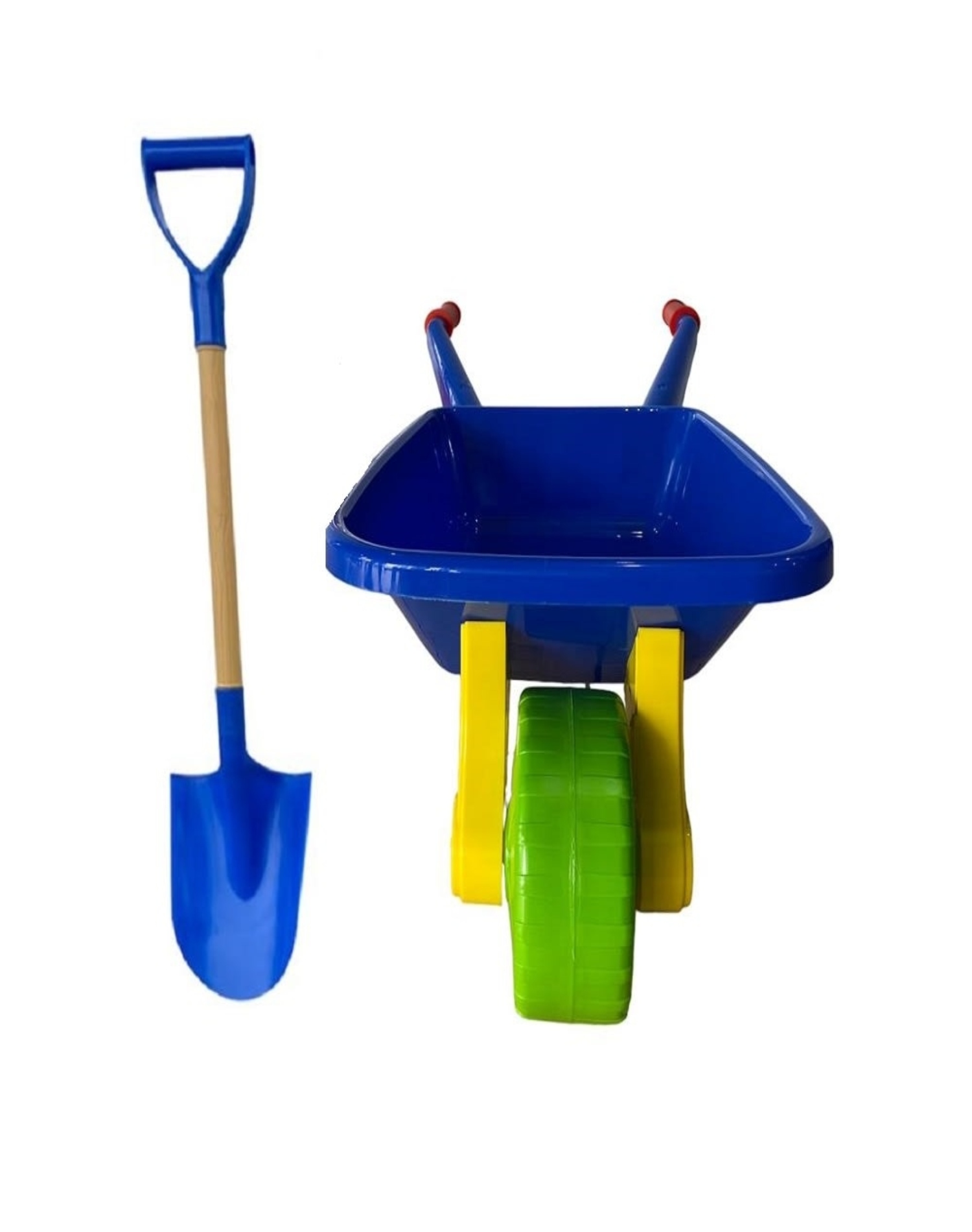 Kit De Jardinería Infantil Con Carretilla De Metal, Pala, Rastrillo Y Guantes, Para Niños De 3 Años En Adelante, Pintura Ecológica Y Bordes Seguros